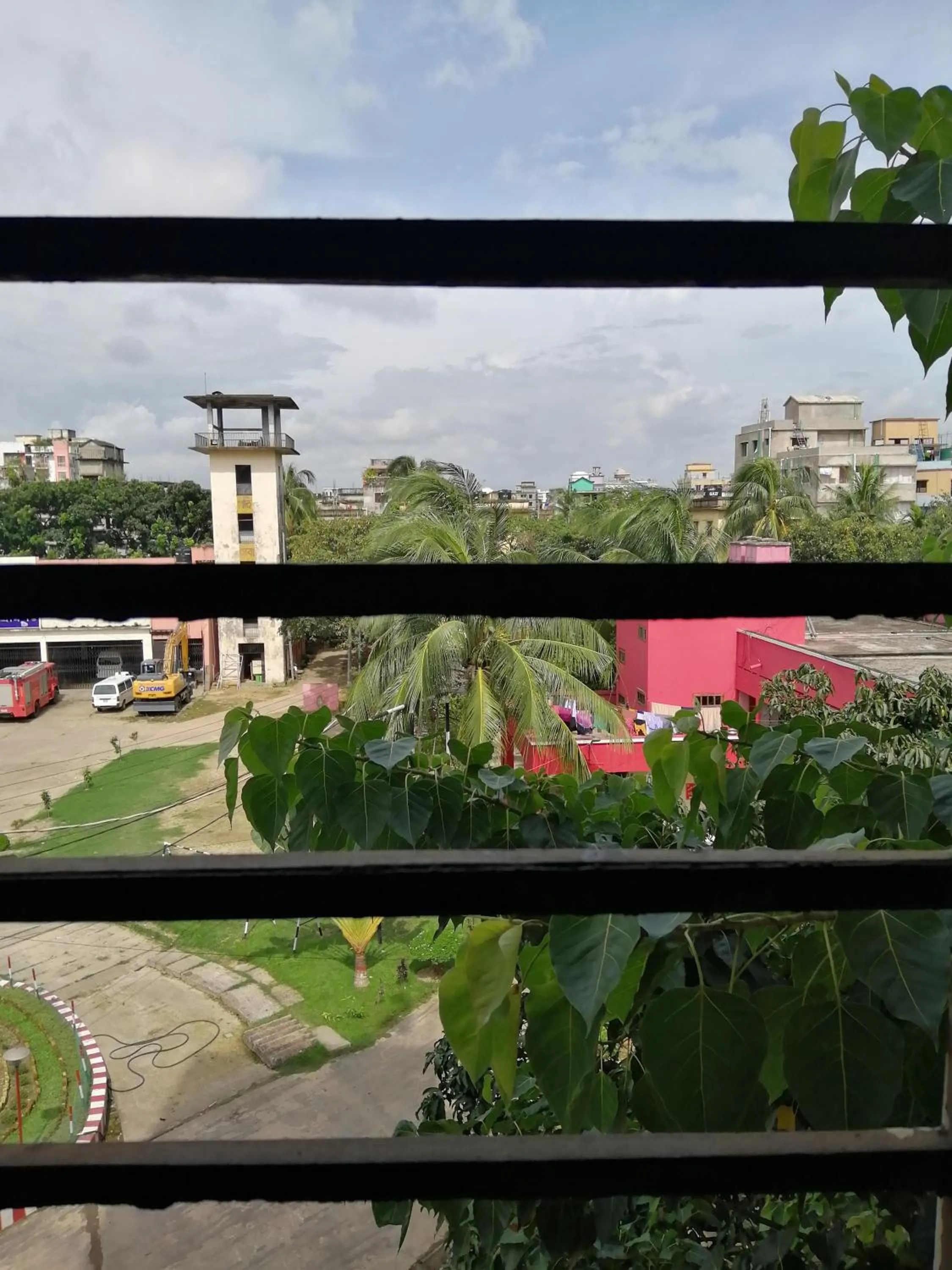 Balcony/Terrace in Hotel Hoque Tower International