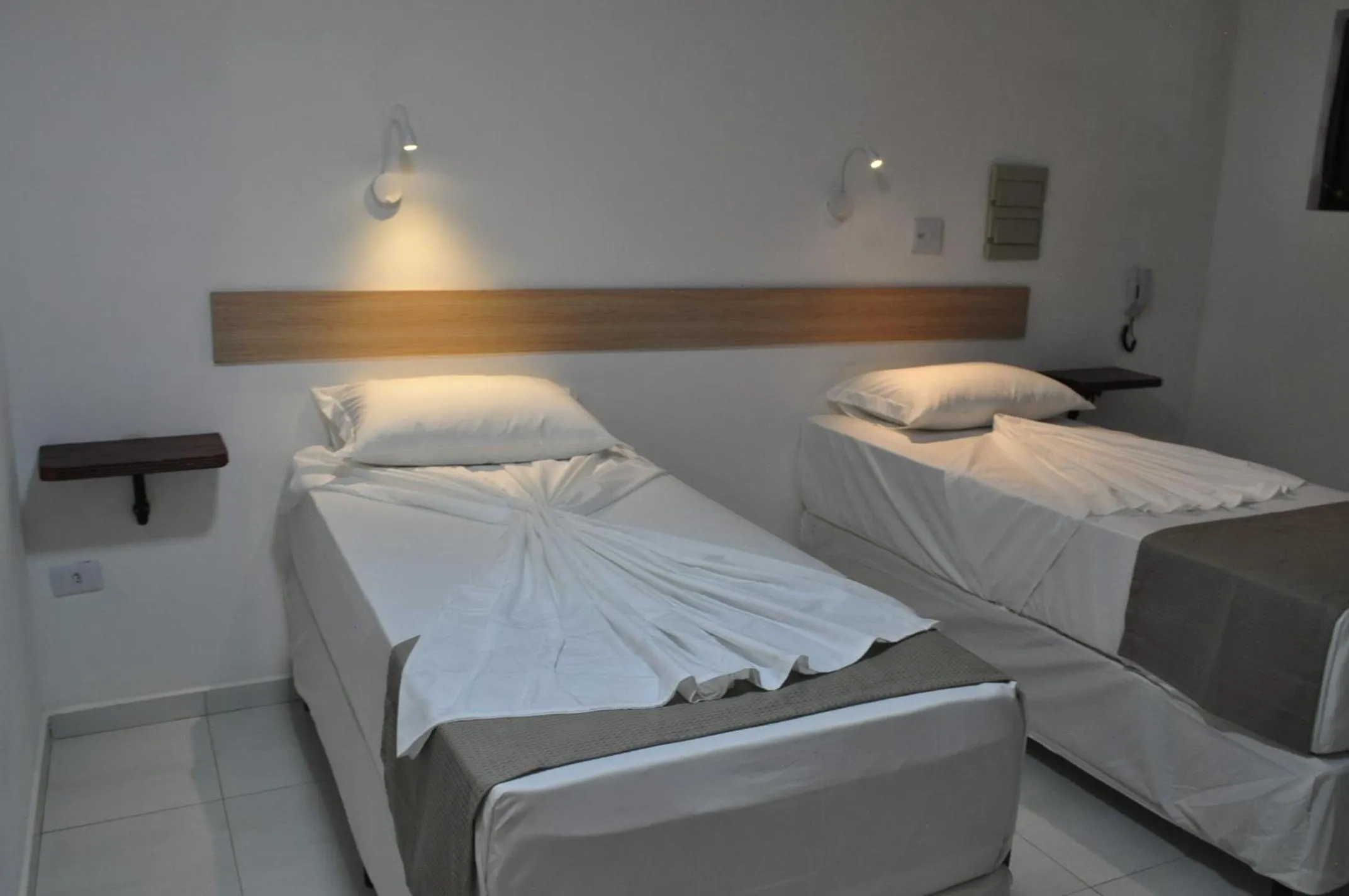 Bed in Hotel Chalet Monet - Granja Vianna