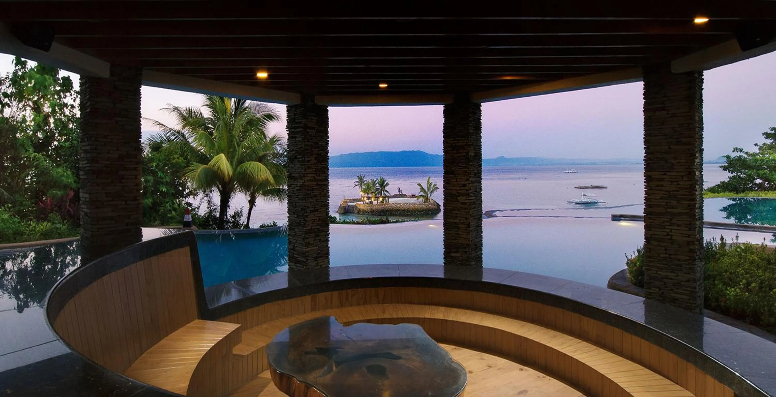 Pool view in Mithi Resort & Spa