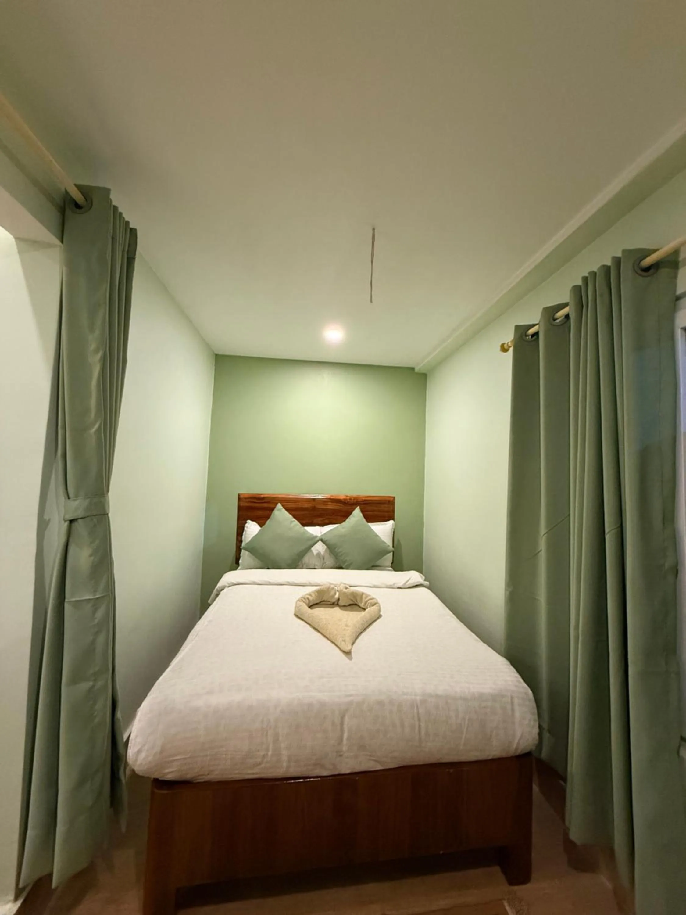 Bed in Travellers Jungle Camp-Sauraha