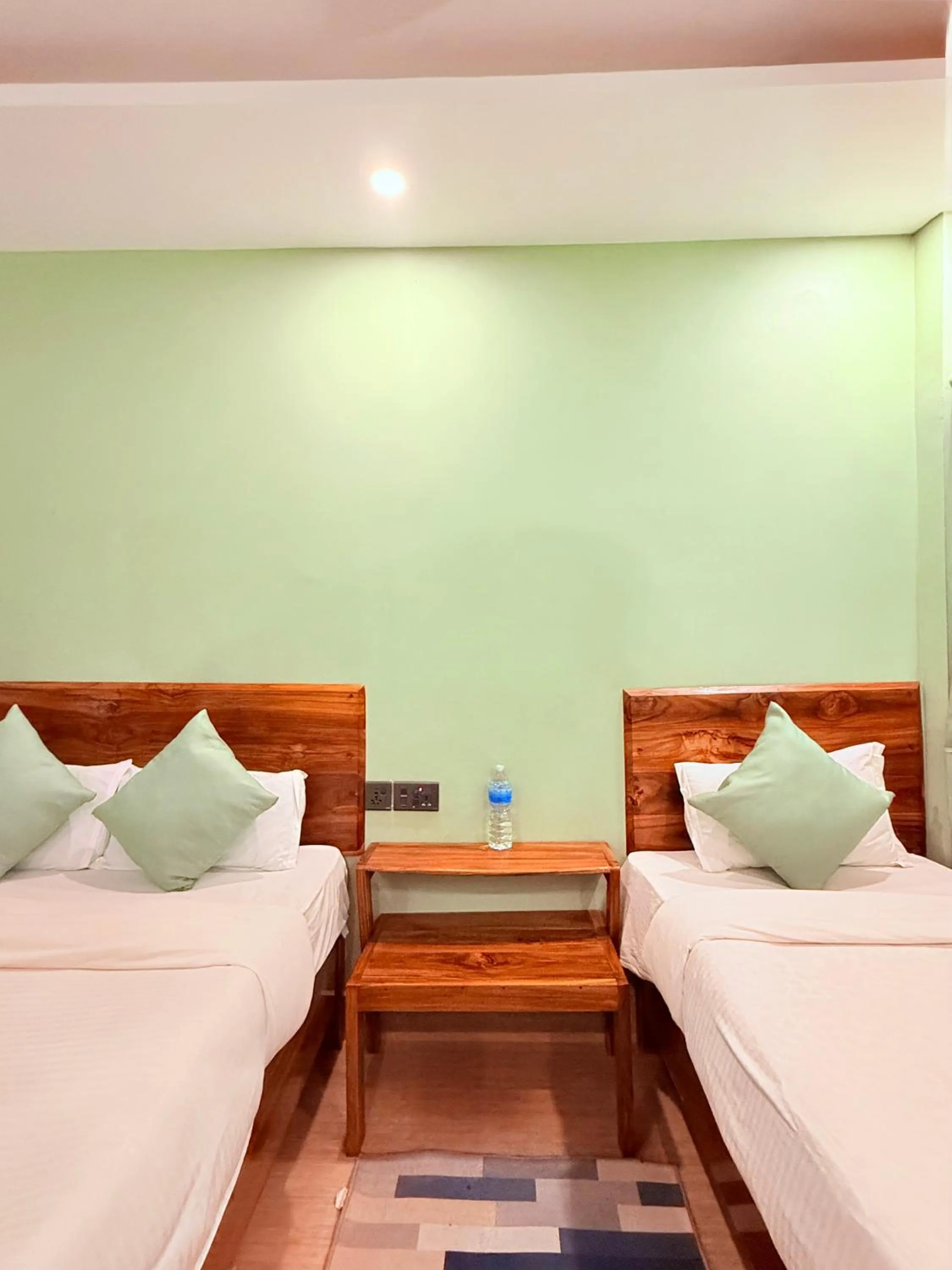 Property building, Bed in Travellers Jungle Camp-Sauraha