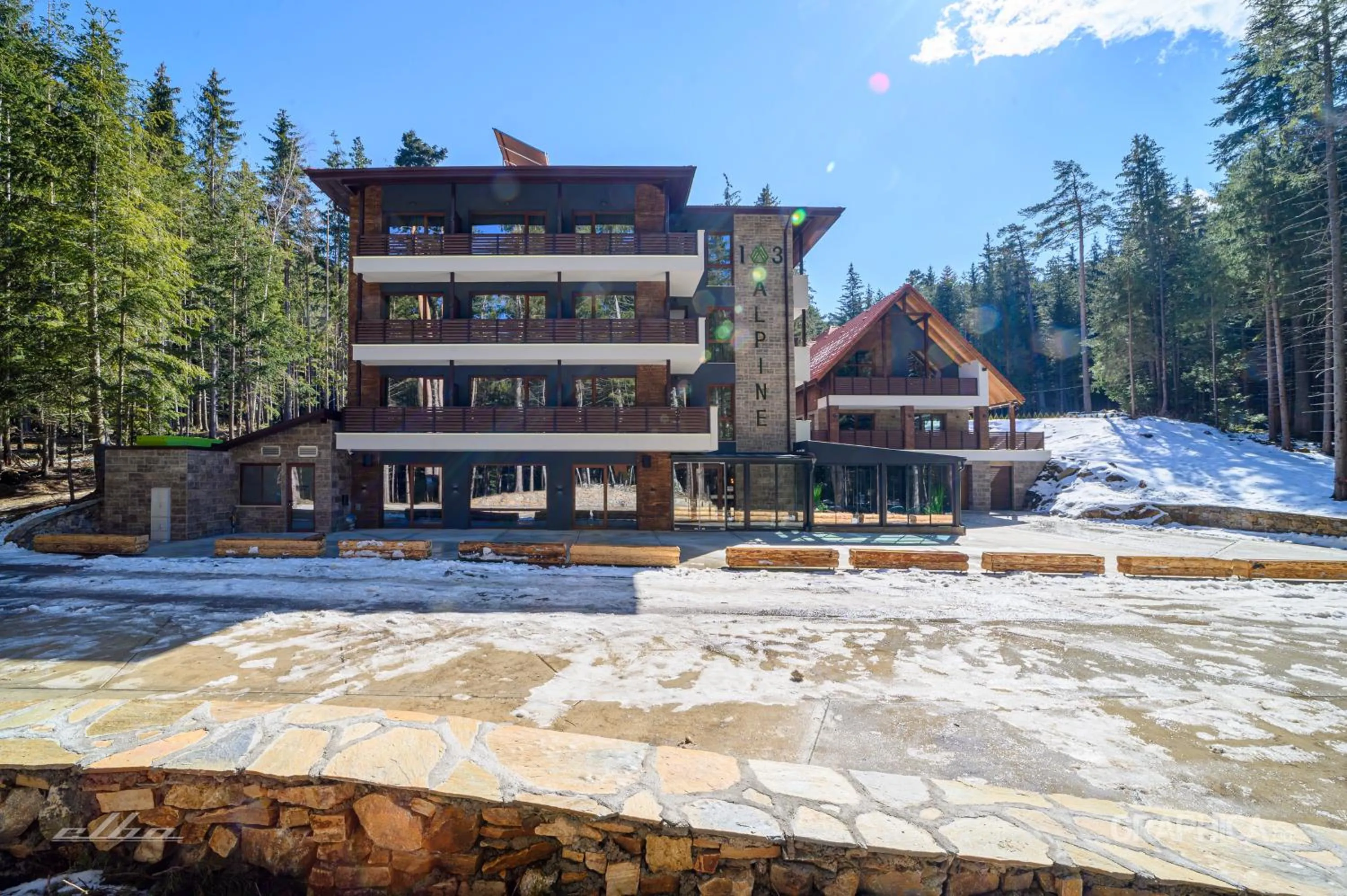 Winter in 103 Alpine Hotel