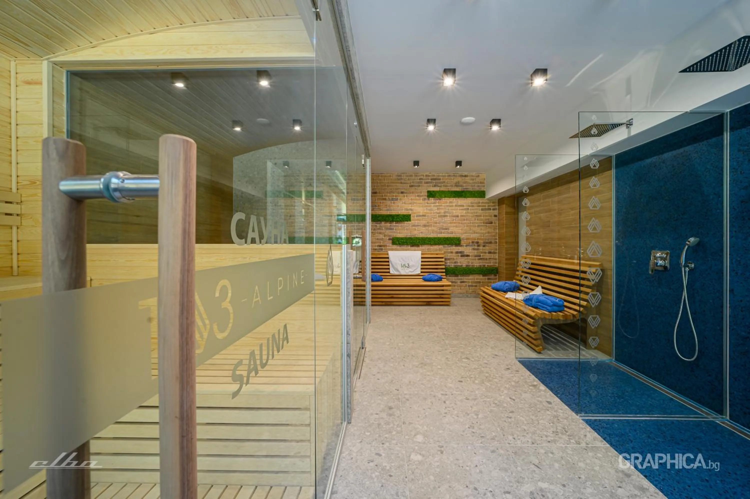 Spa and wellness centre/facilities in 103 Alpine Hotel