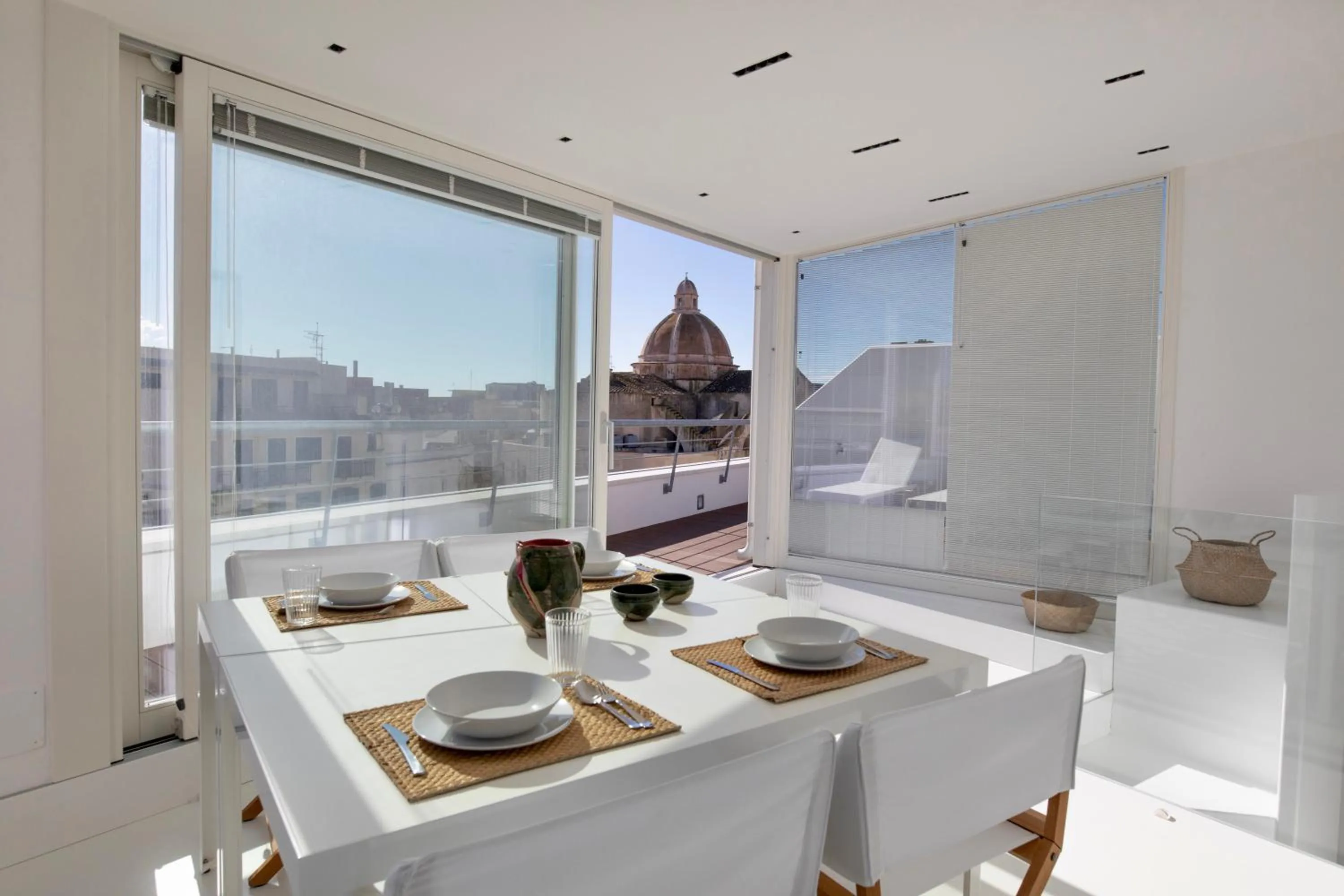 Dining area in WeLive Trapani - luxury apartments