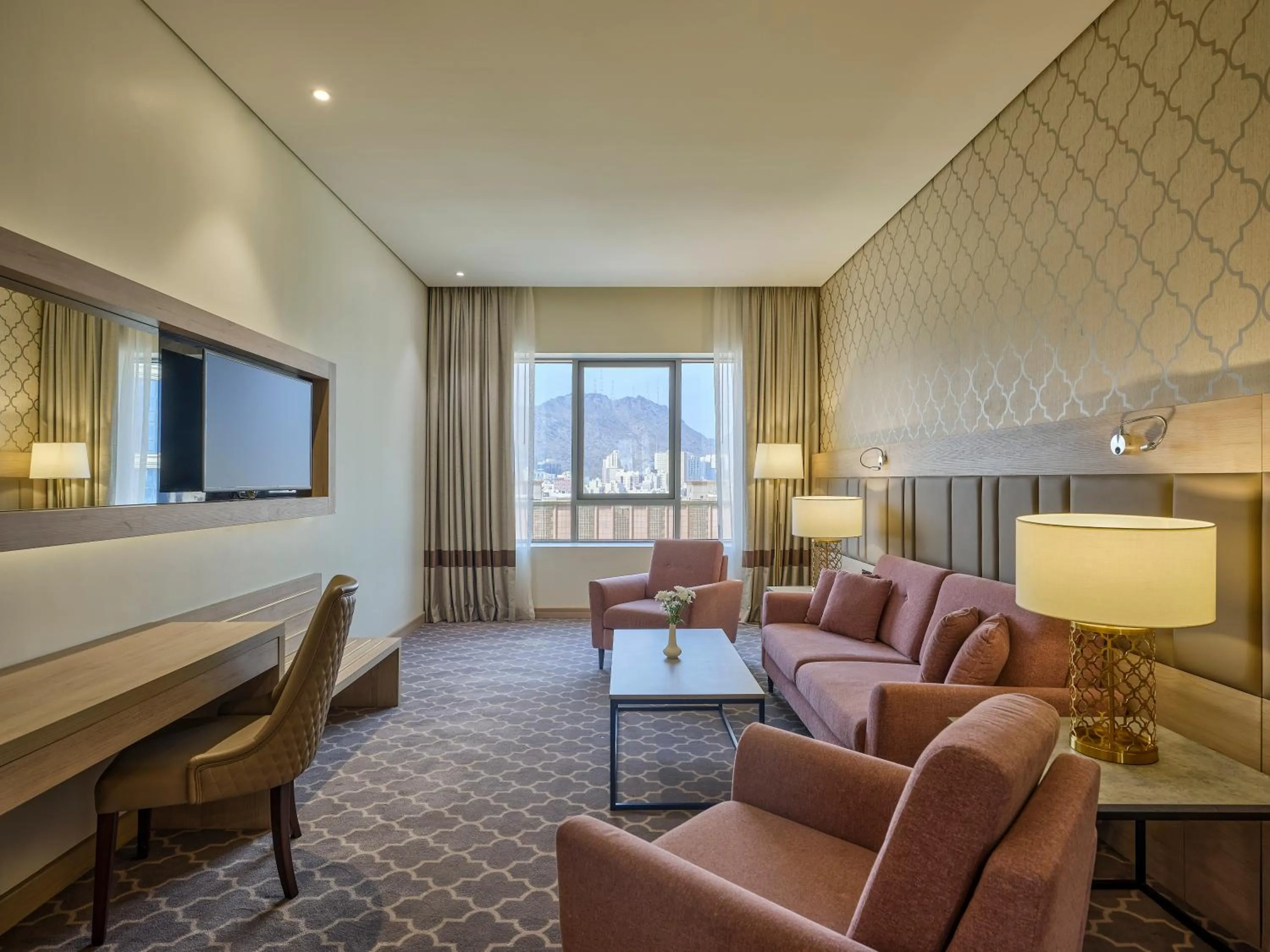 Seating area in DoubleTree by Hilton Makkah Aziziyah