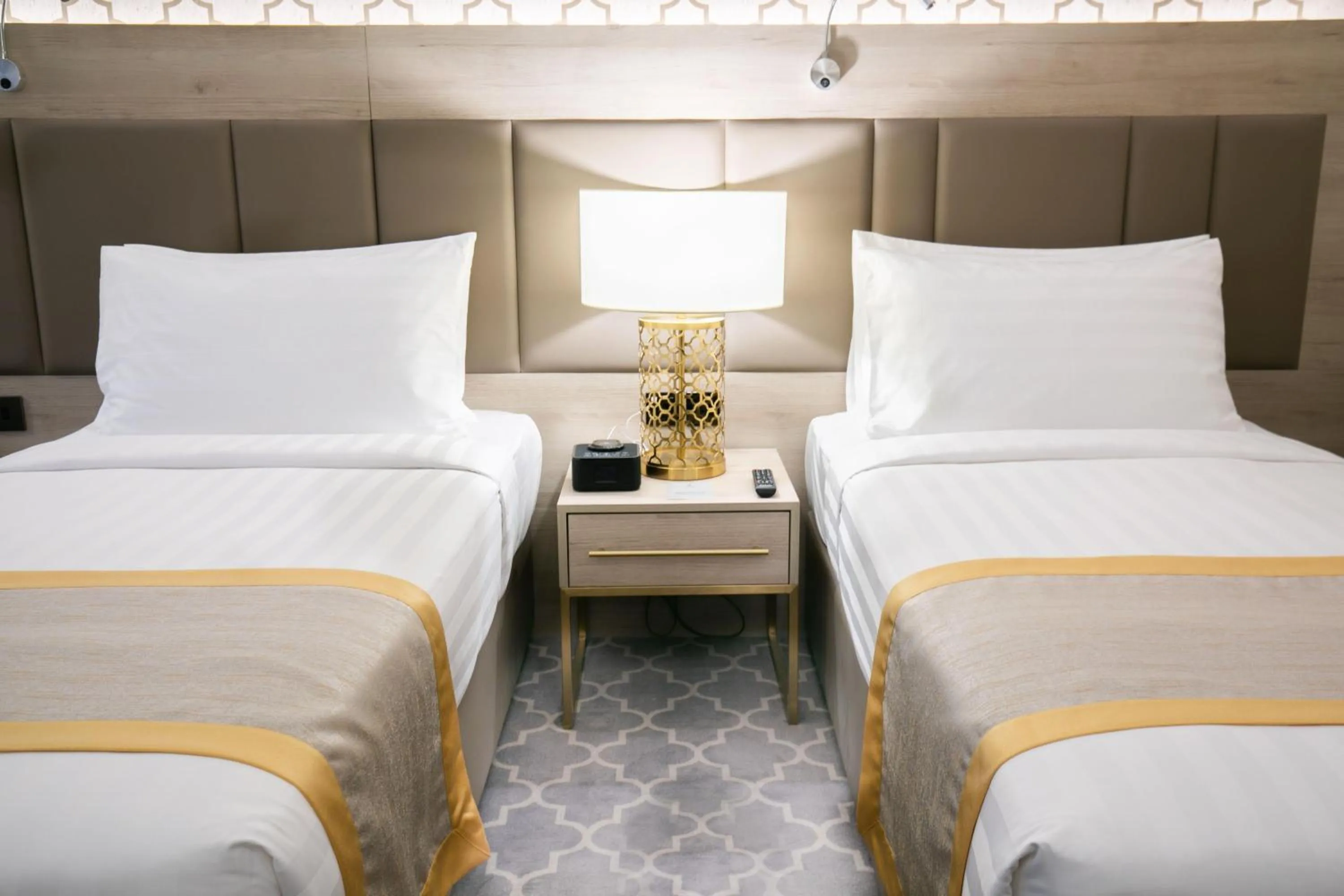 Bed in DoubleTree by Hilton Makkah Aziziyah