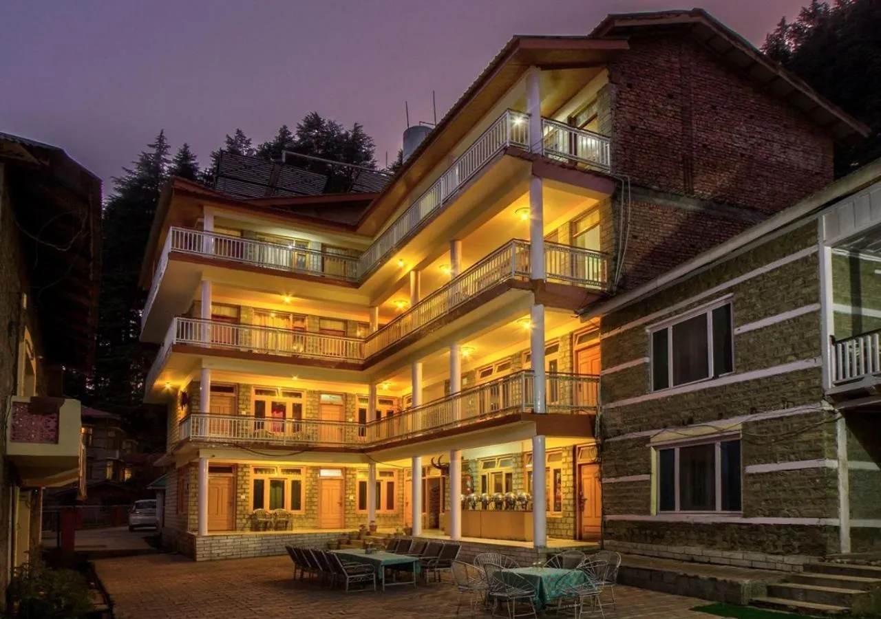Night, Property Building in Hotel Thakur Manali