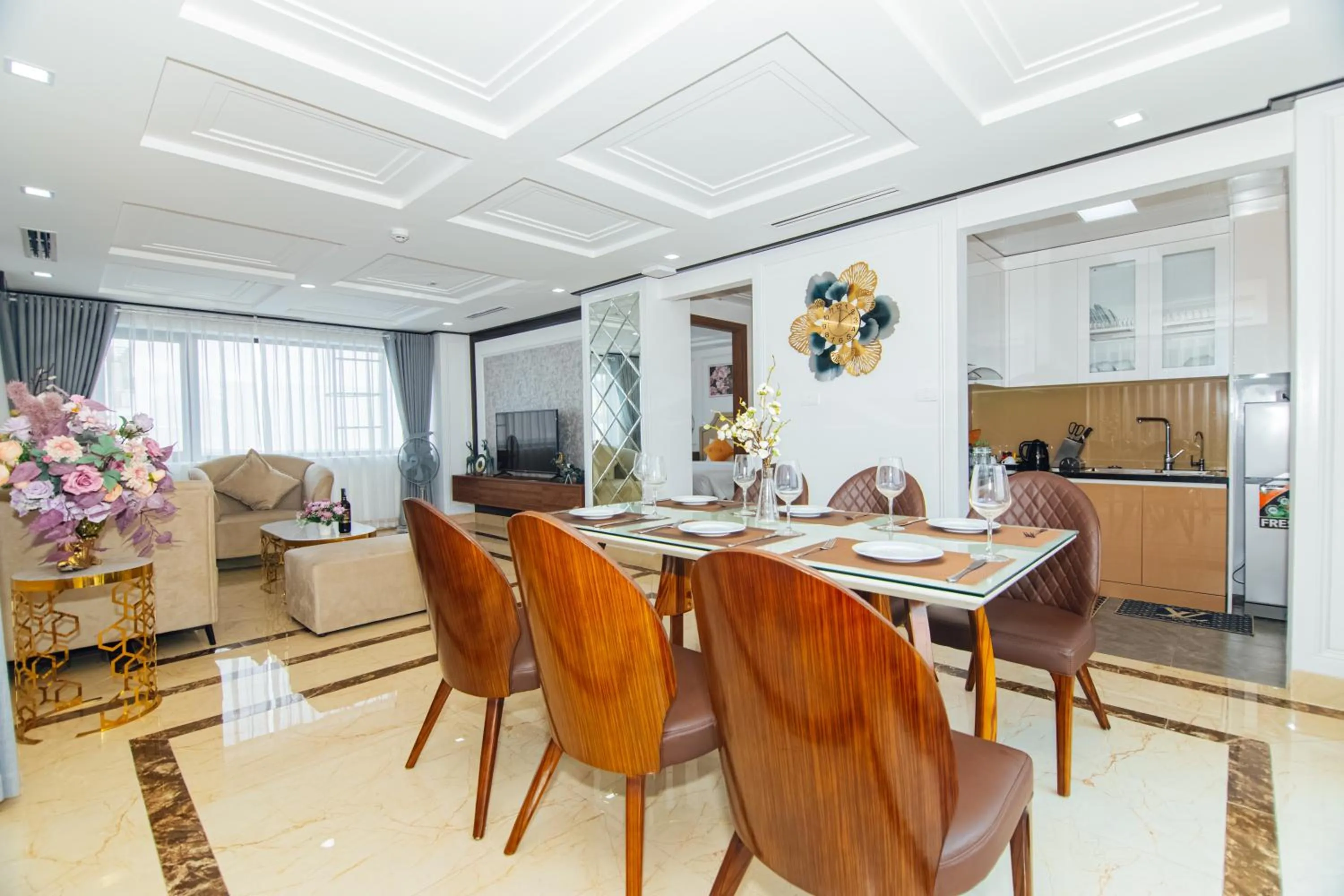 Living room in Jade Ha Long Hotel