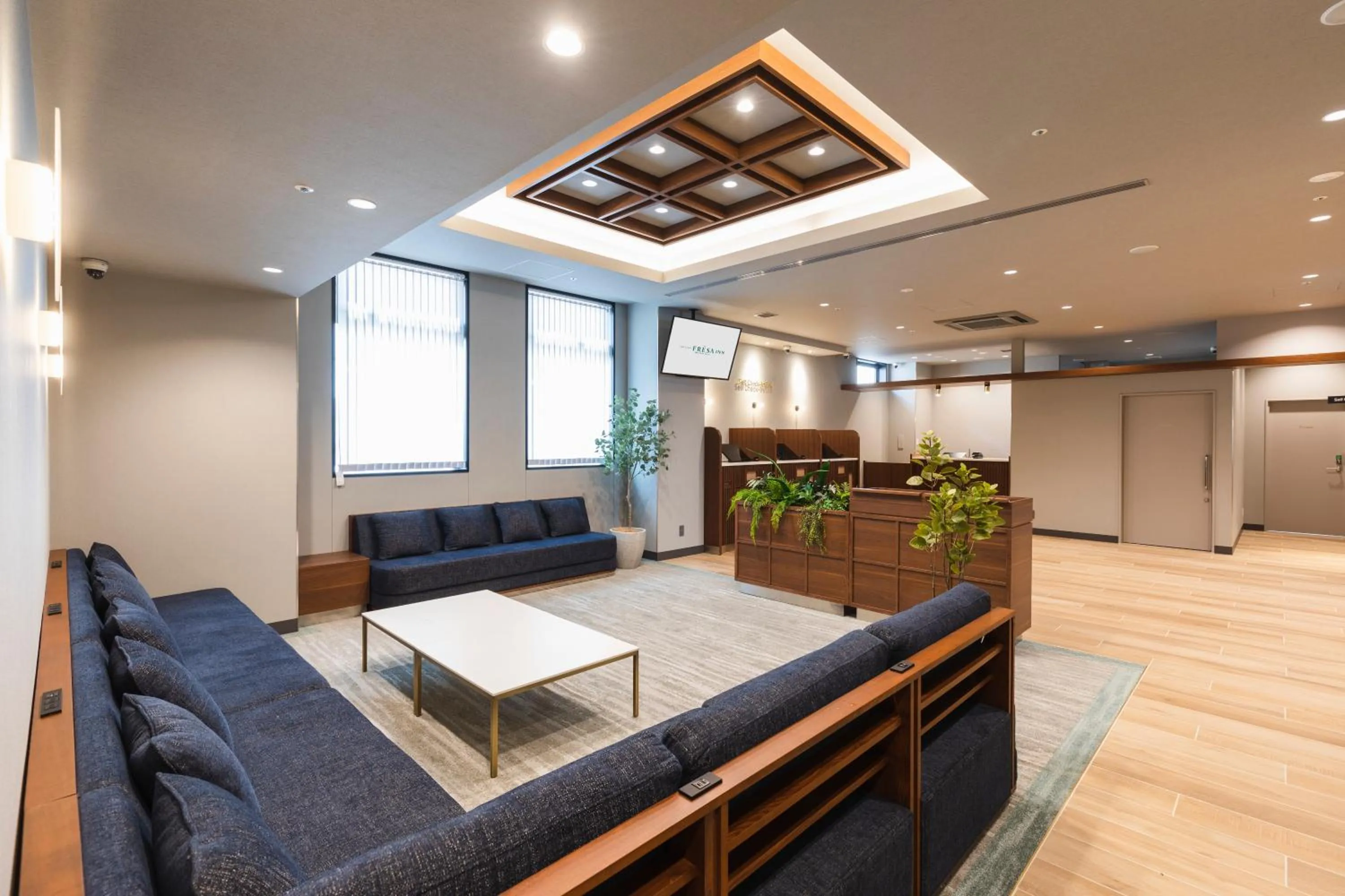 Lobby or reception in Sotetsu Fresa Inn Hiroshima