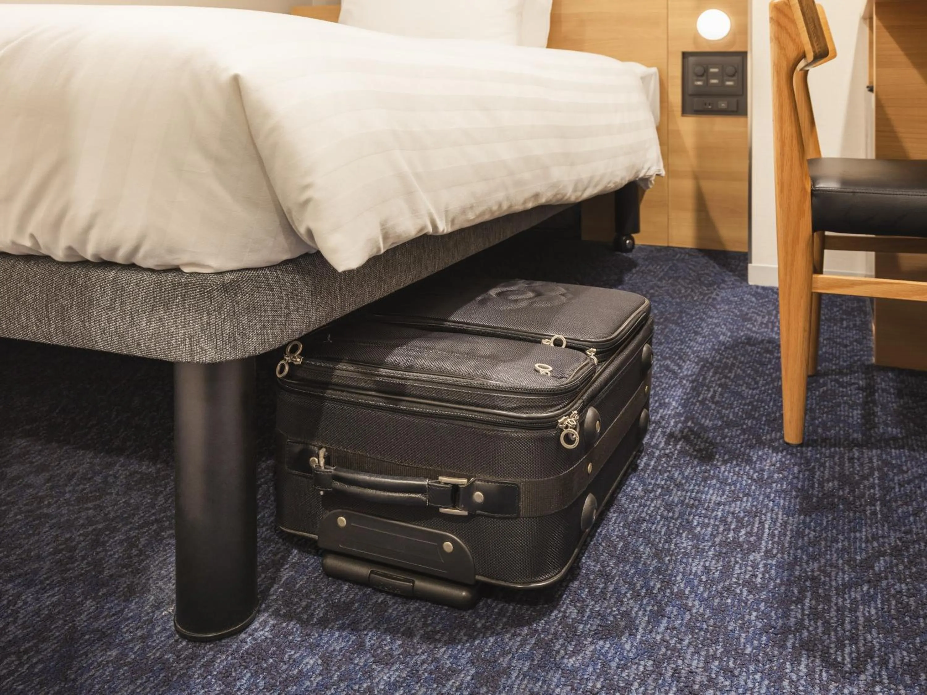 Photo of the whole room, Bed in Sotetsu Fresa Inn Hiroshima
