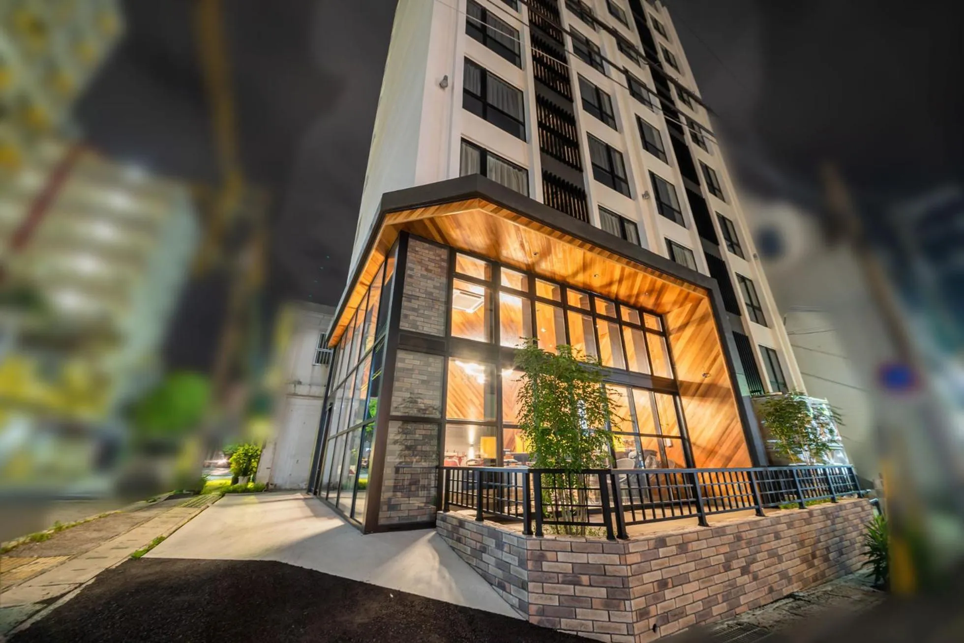 Property building in Hotel Brick