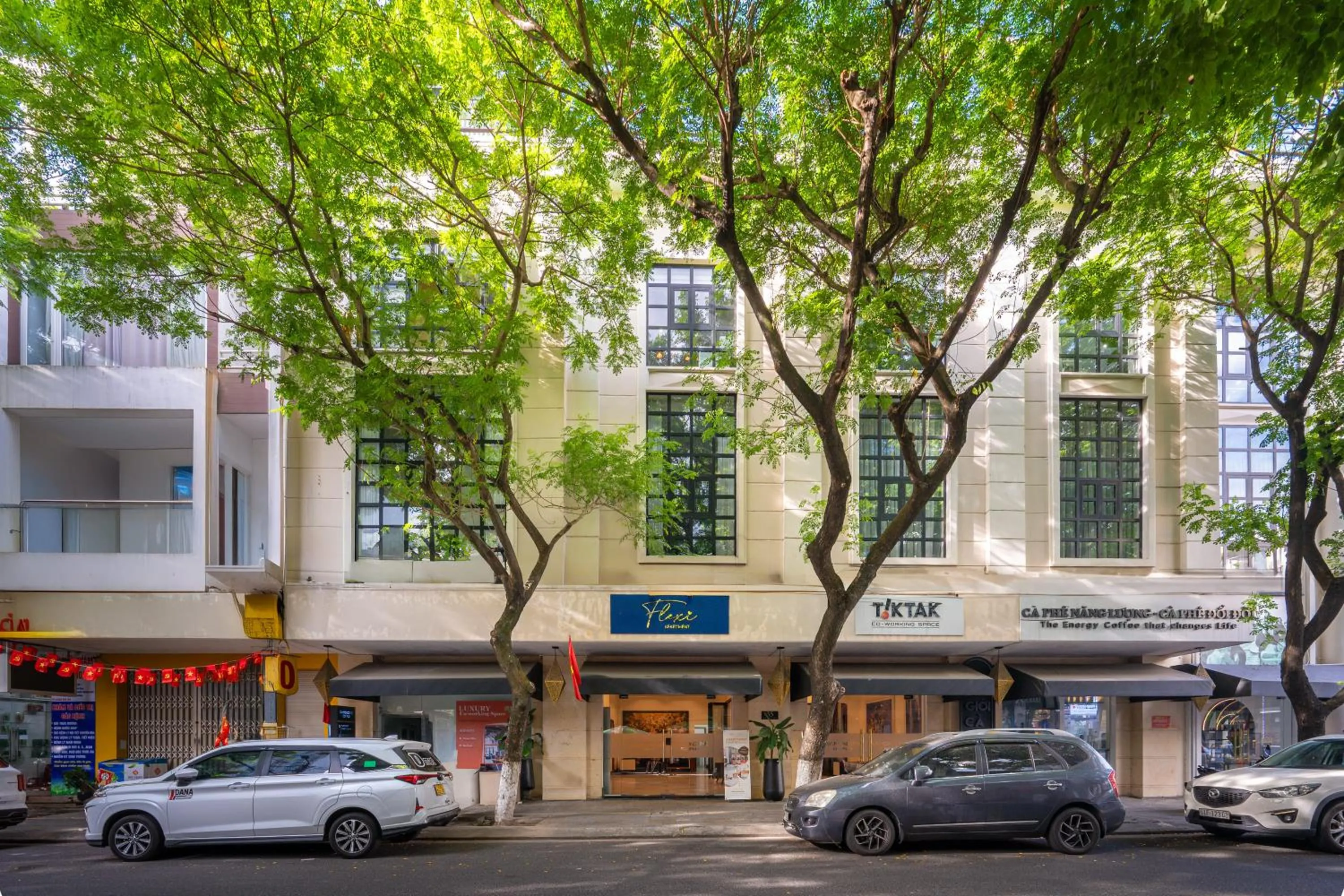 Property building in Flexi Hotel & Apartment Han Market