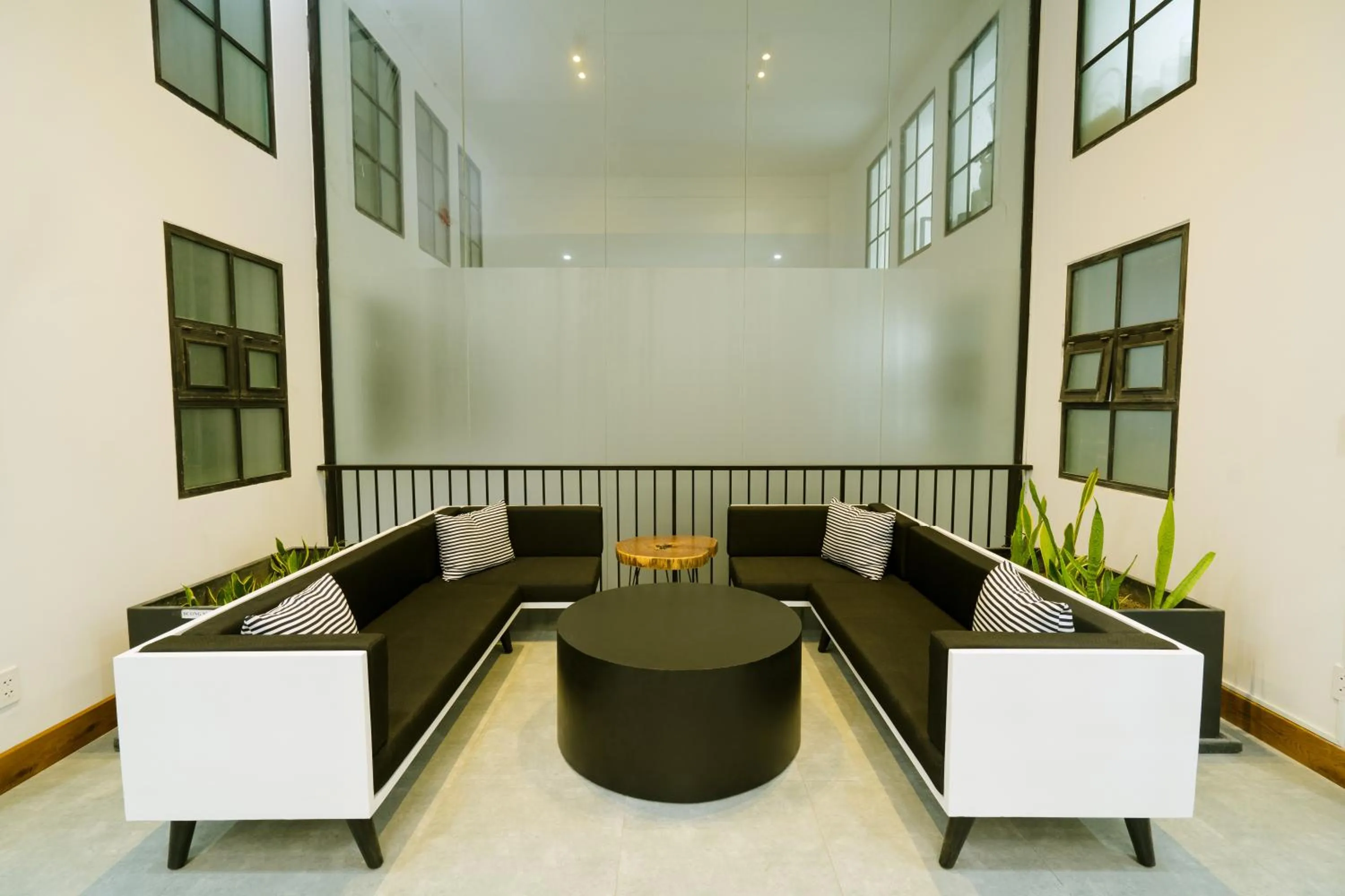 Living room in Flexi Hotel & Apartment Han Market