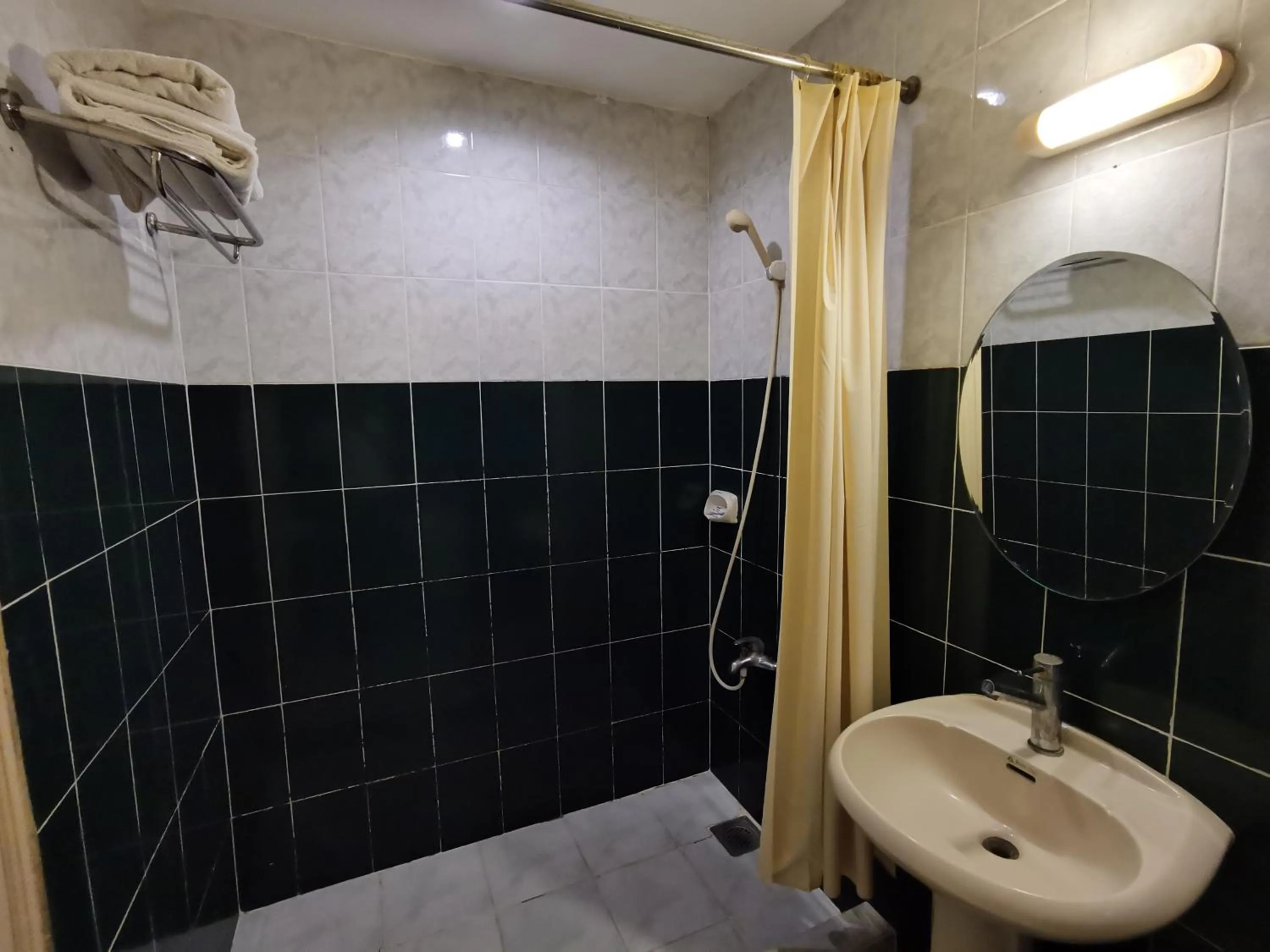 Shower in Metro Park Hotel - Cebu City