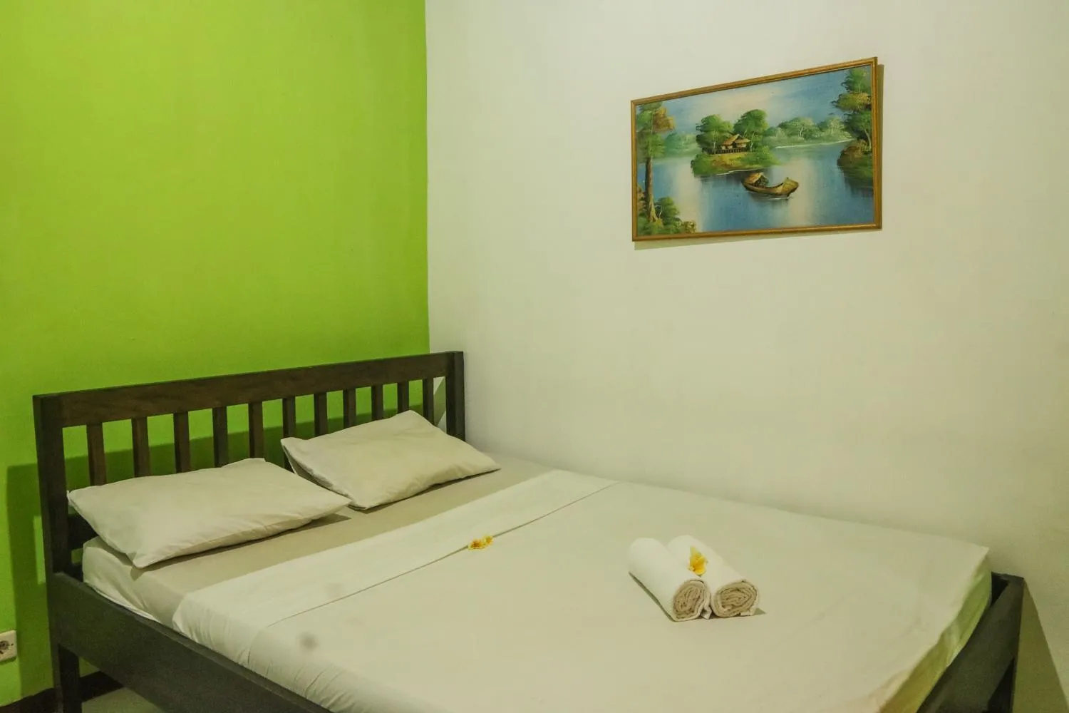 Bed in Lendang Eco Lodge