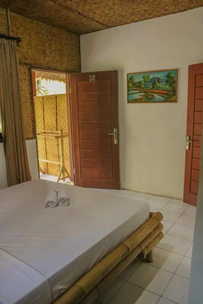 Bed in Lendang Eco Lodge