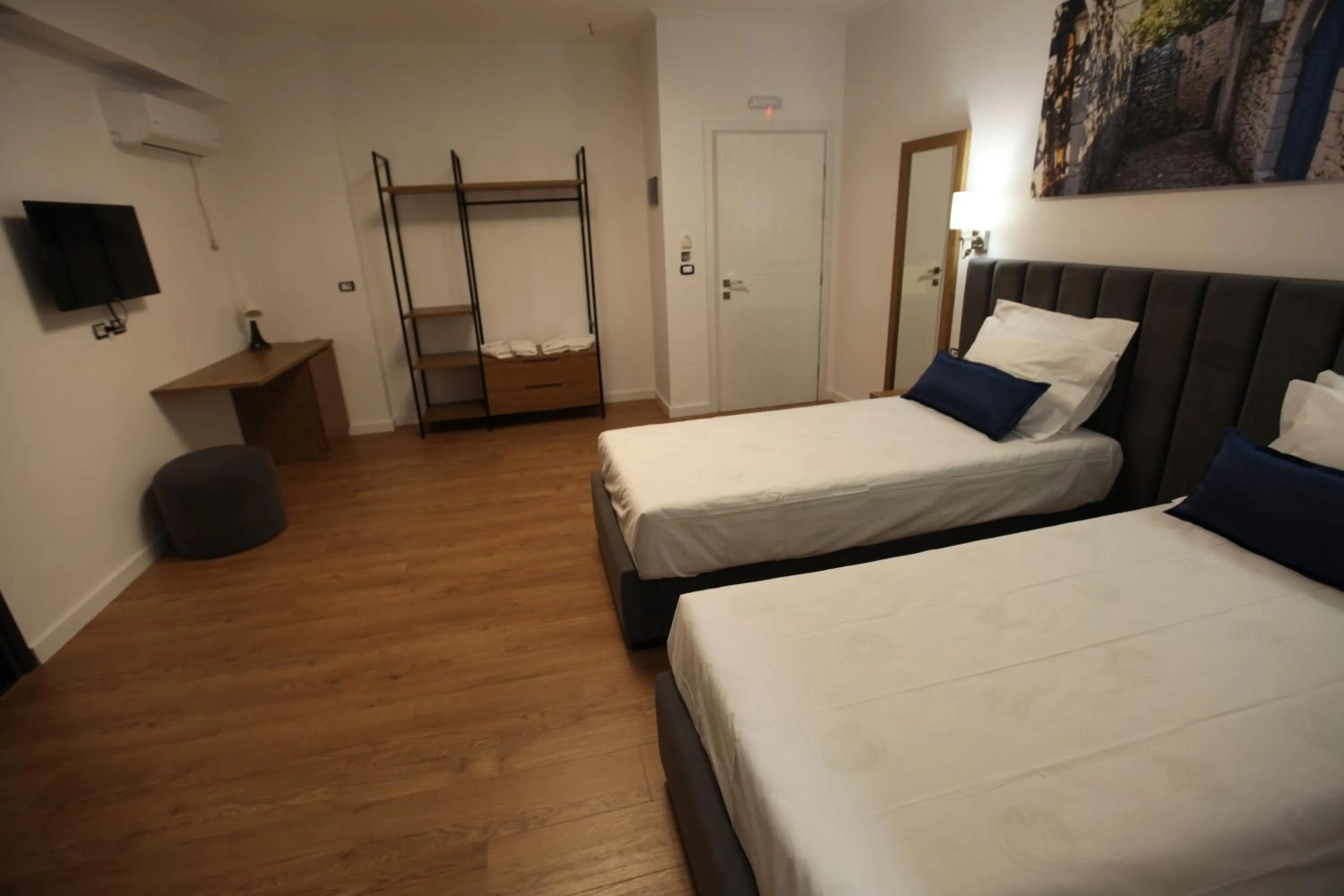 Bed in Hilltop Heaven Hotel