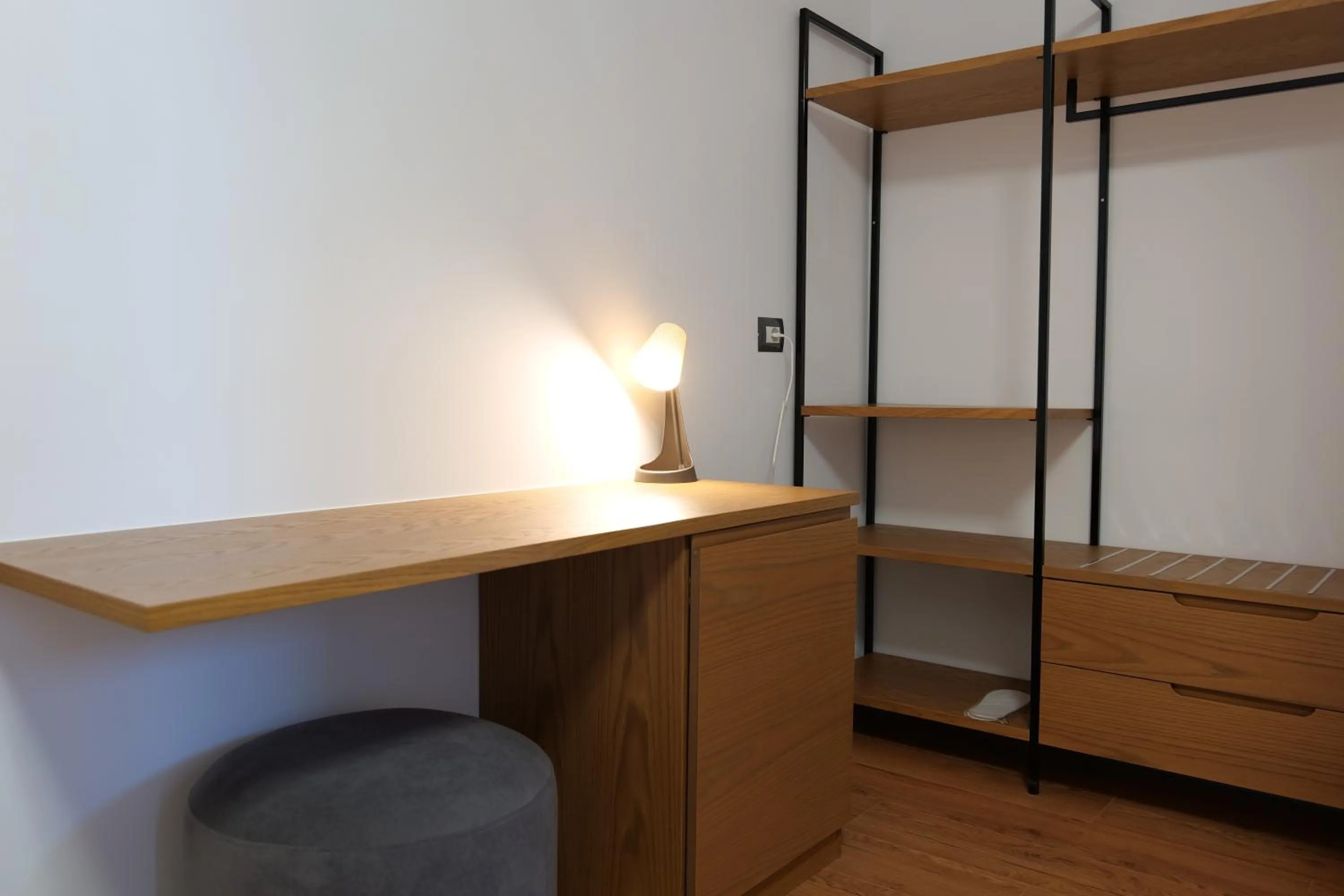 Bed in Hilltop Heaven Hotel