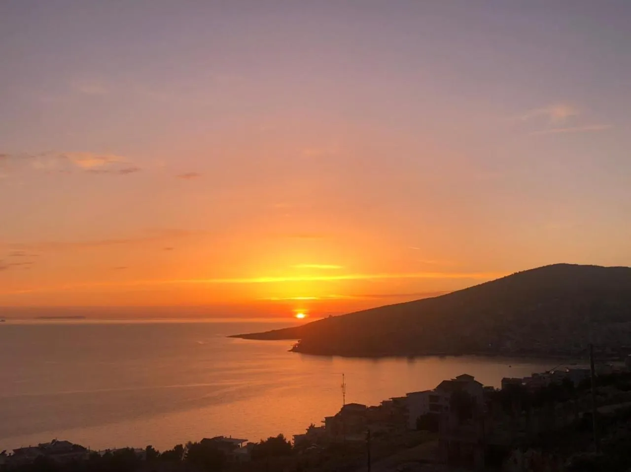 Sea view in Hilltop Heaven Hotel