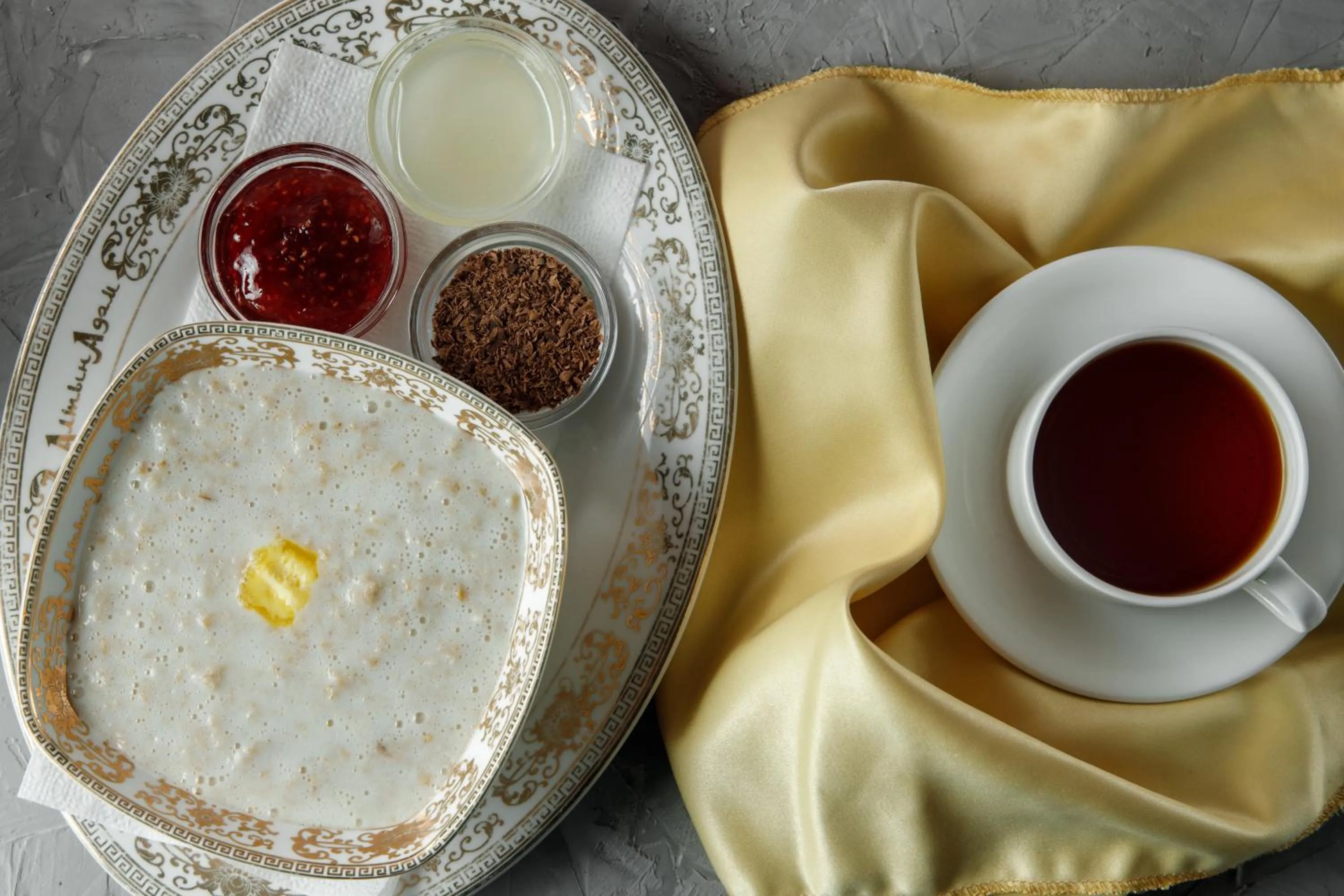 Breakfast in Altyn Adam Hotel