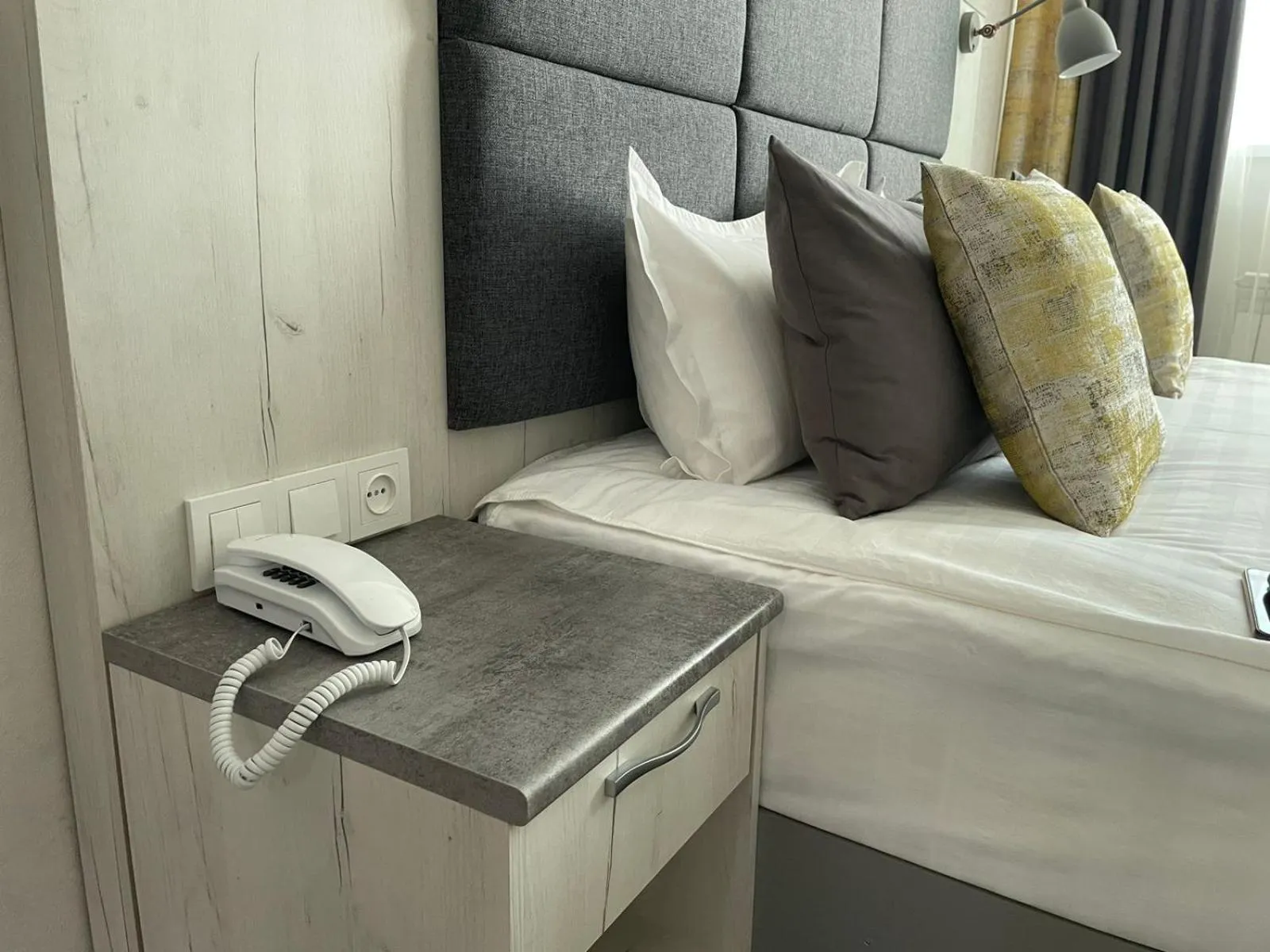 Bed in Altyn Adam Hotel