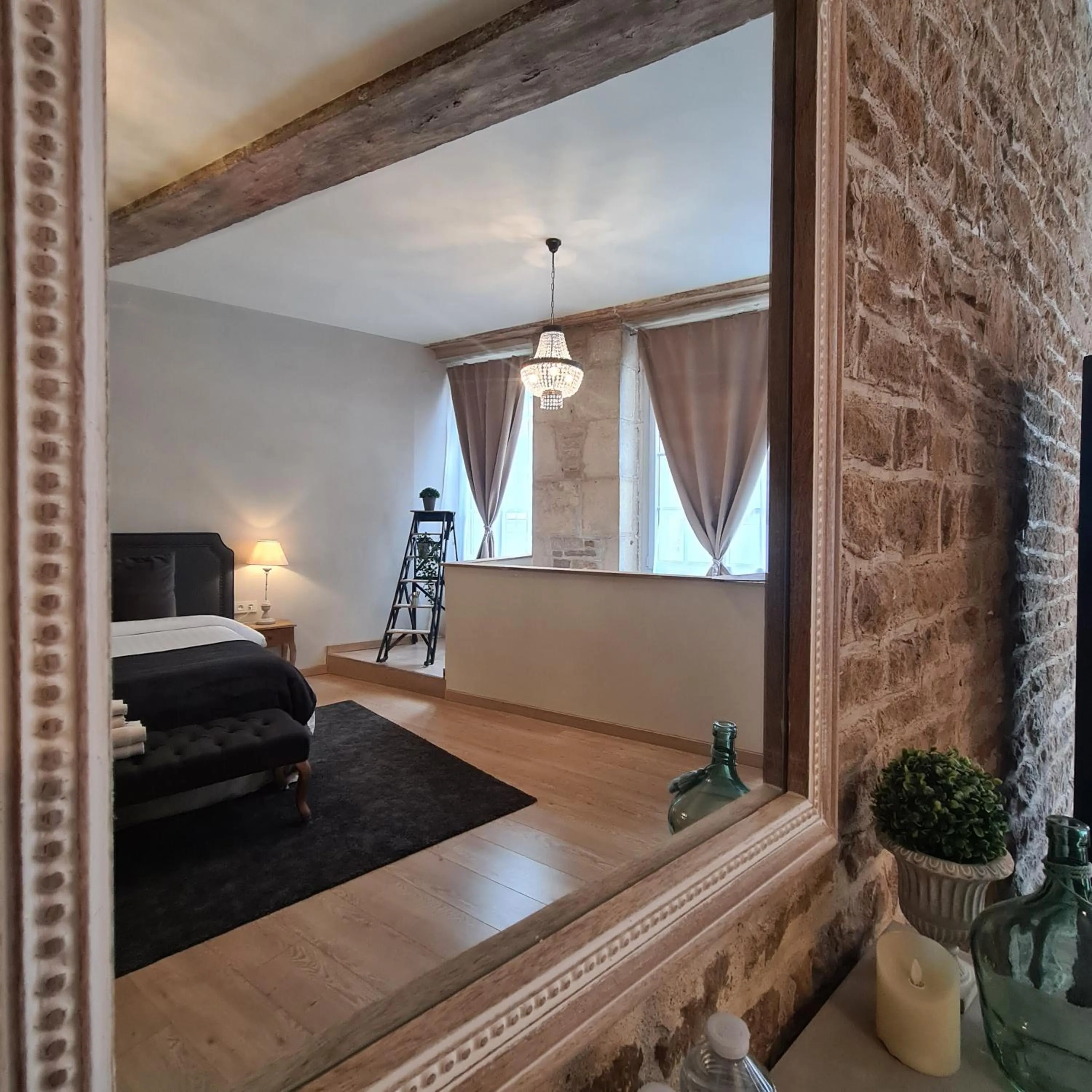 Bed in La Dolce Vita Spa privatif