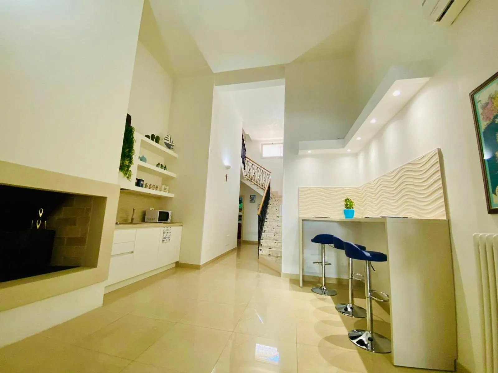 Communal kitchen in B&B Pietramare