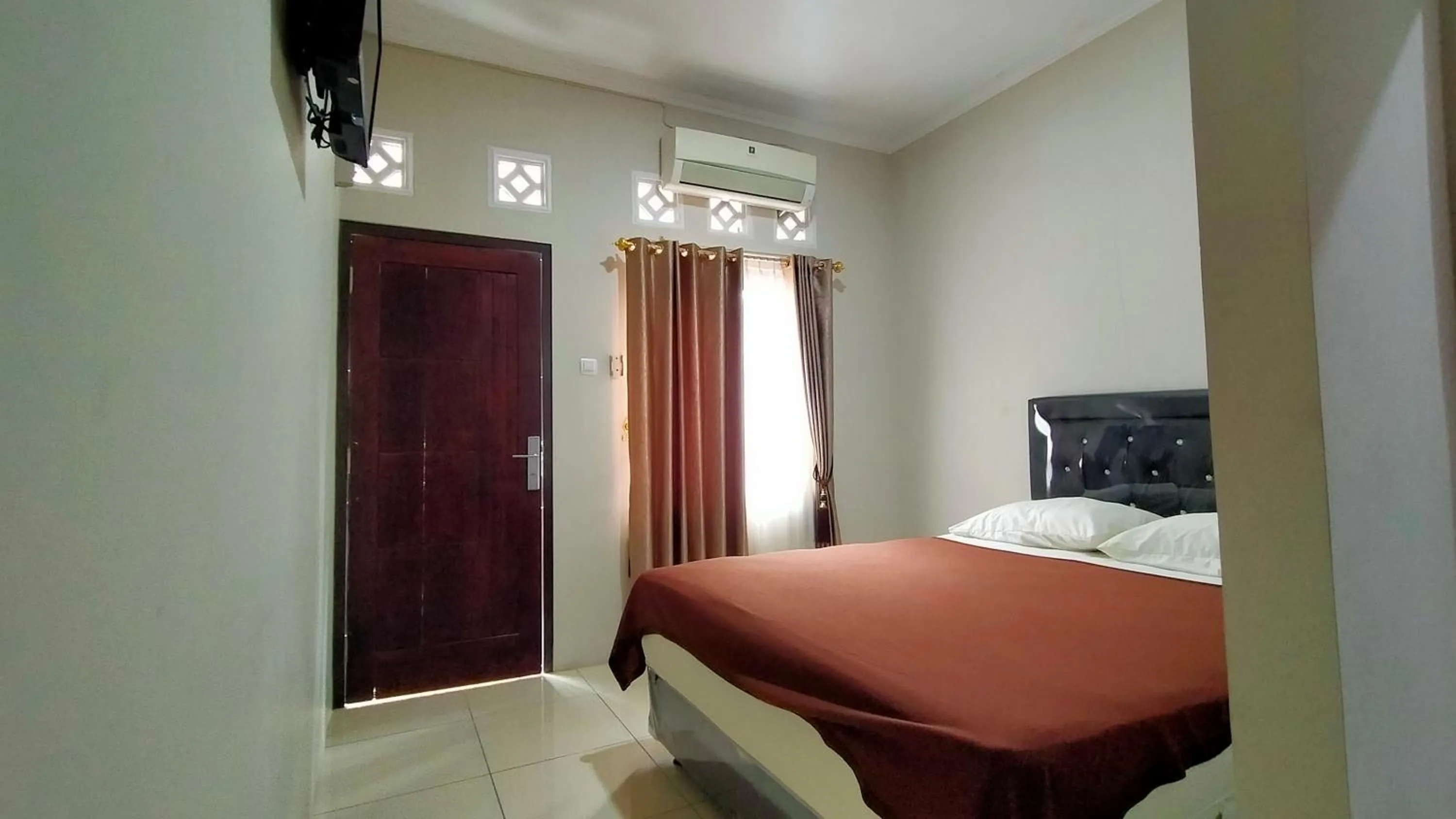 Bed in Aqsa Guest House Ciamis Syariah