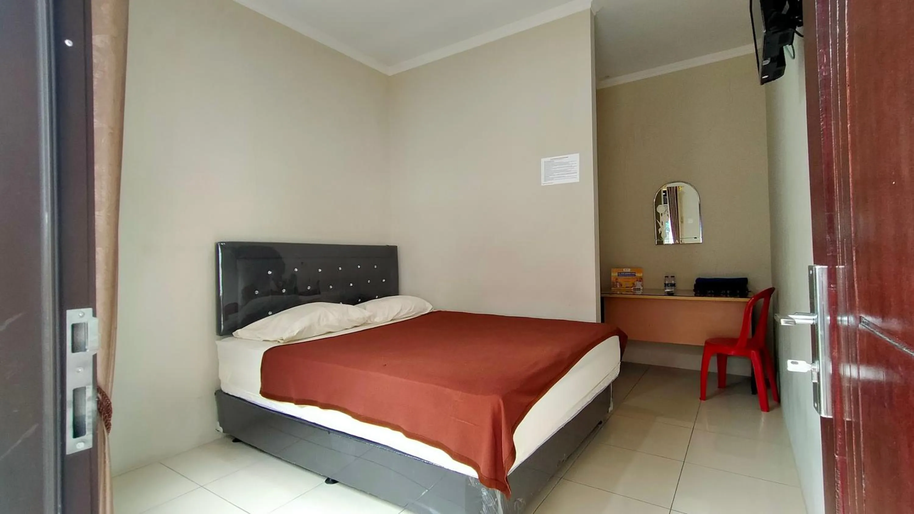 Bed in Aqsa Guest House Ciamis Syariah