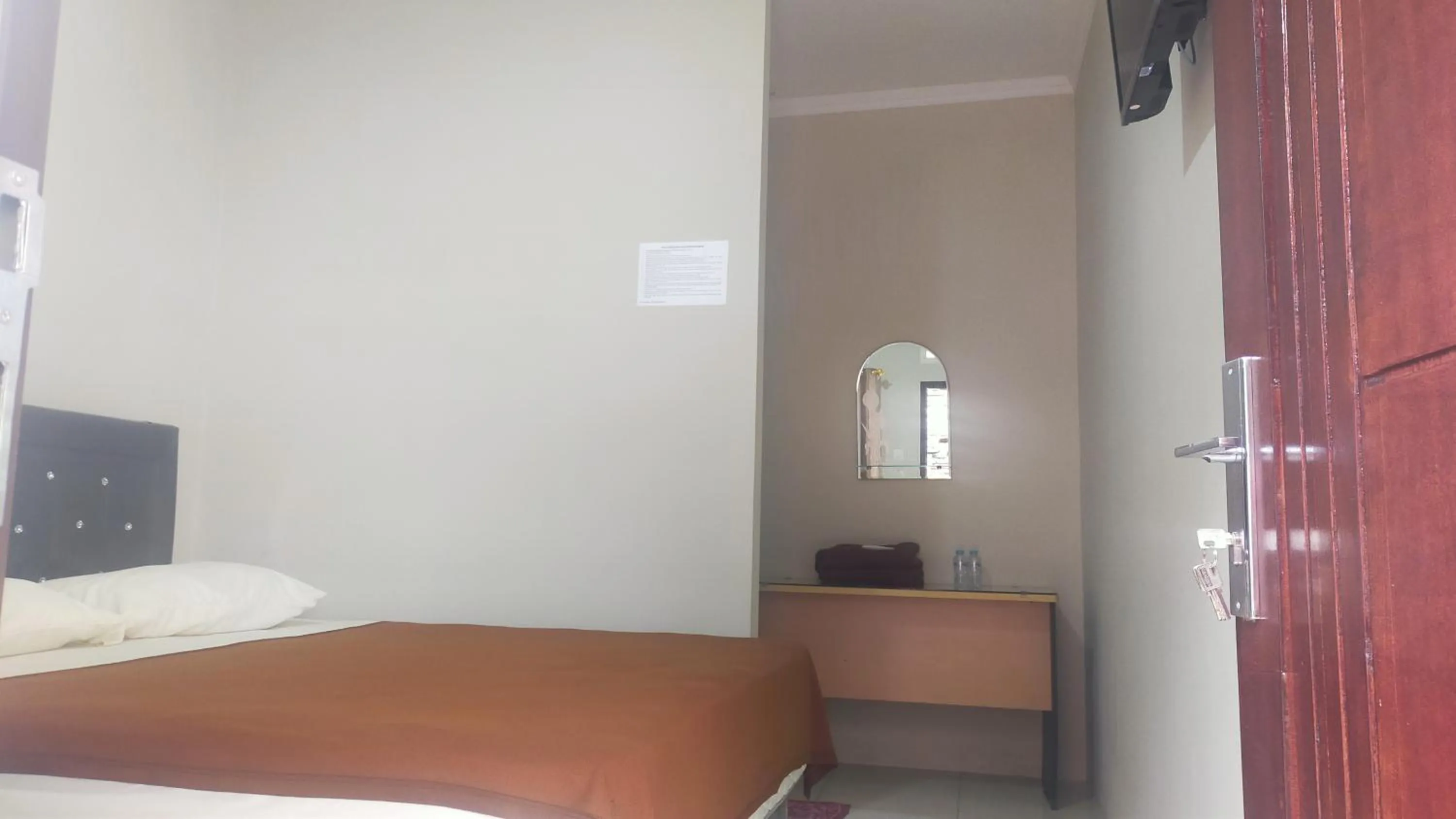 Bed in Aqsa Guest House Ciamis Syariah