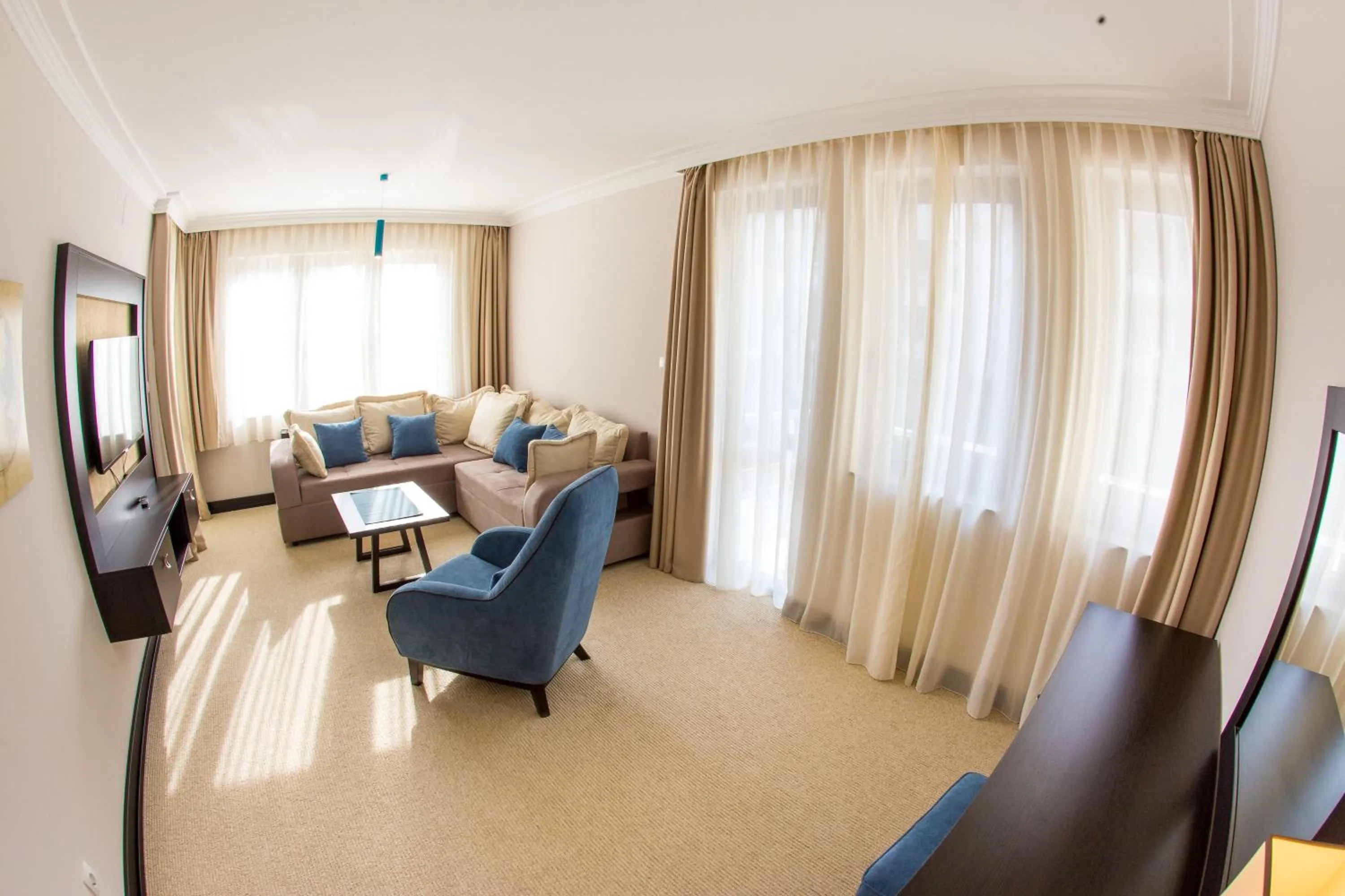 Living room in Swiss Holiday