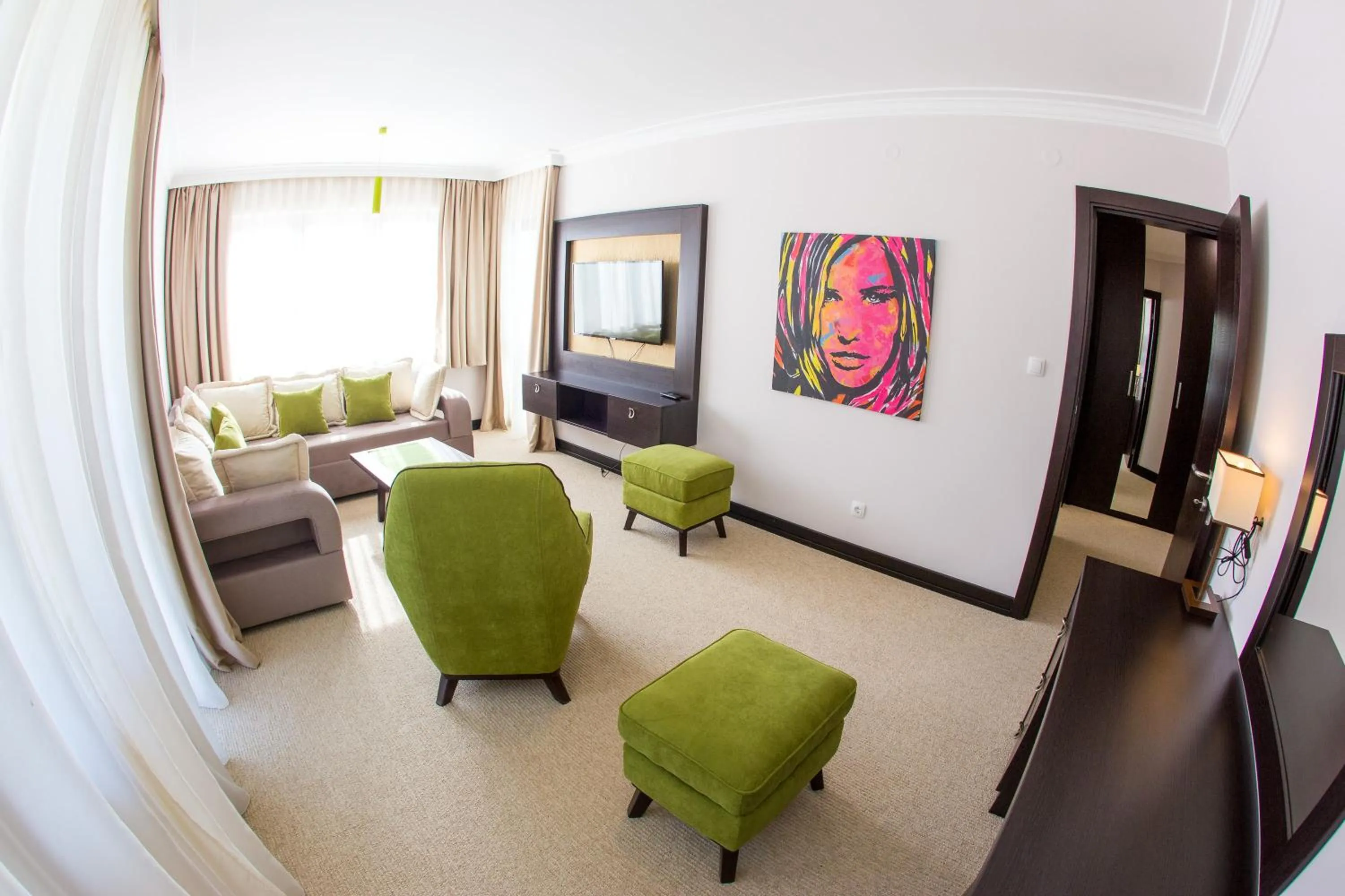 Living room in Swiss Holiday