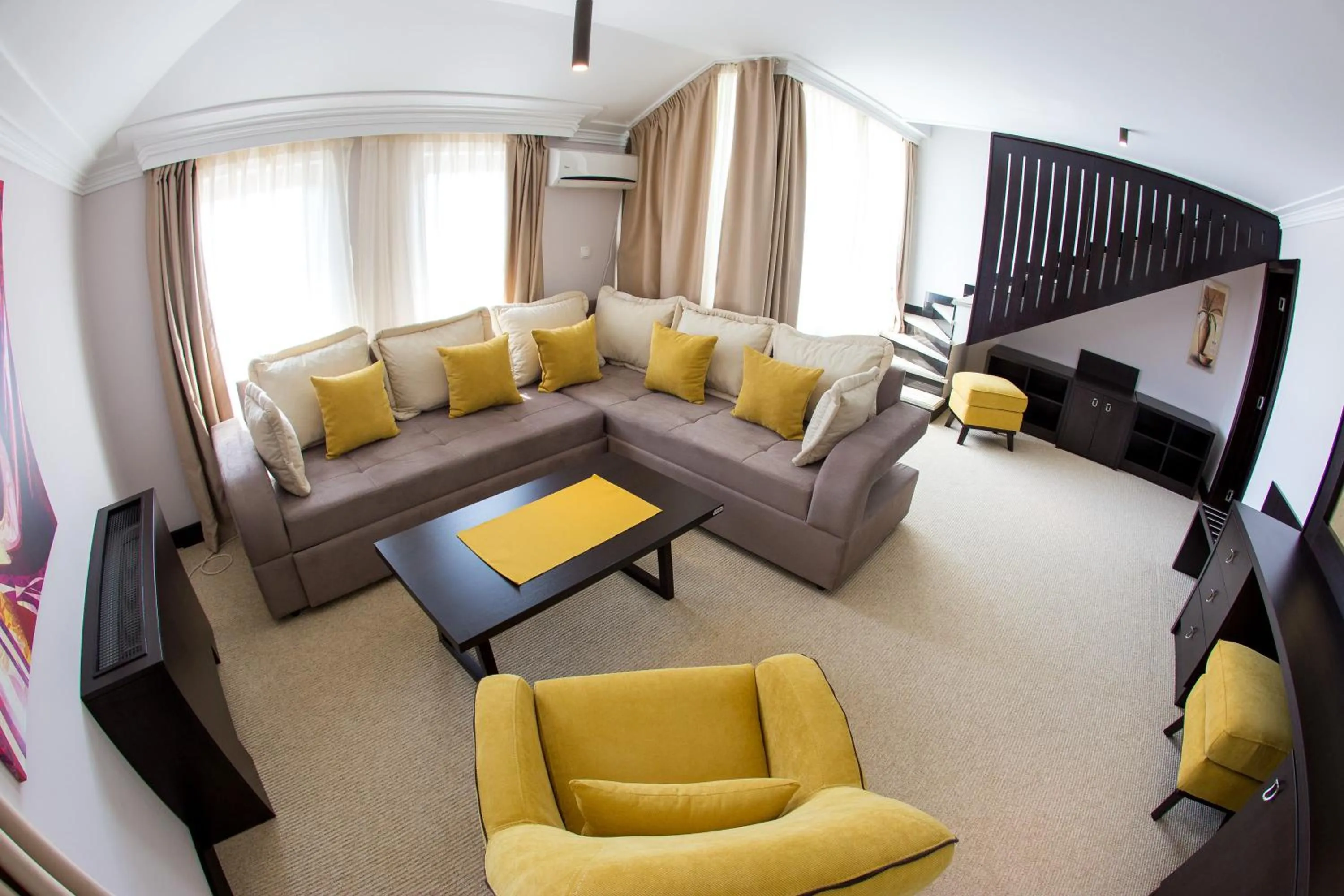 Living room in Swiss Holiday