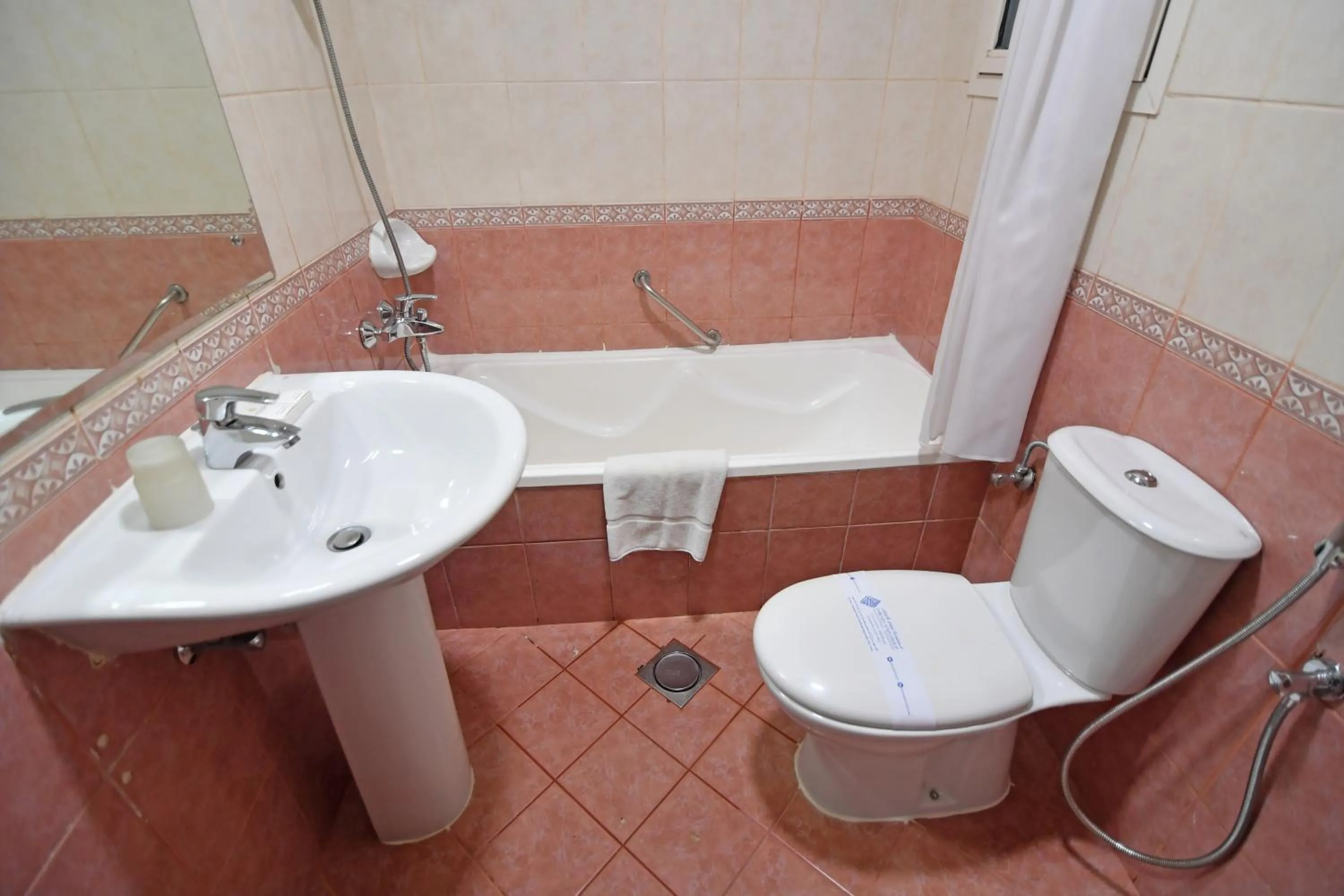 Toilet in Emirates Stars Hotel Apartments Sharjah