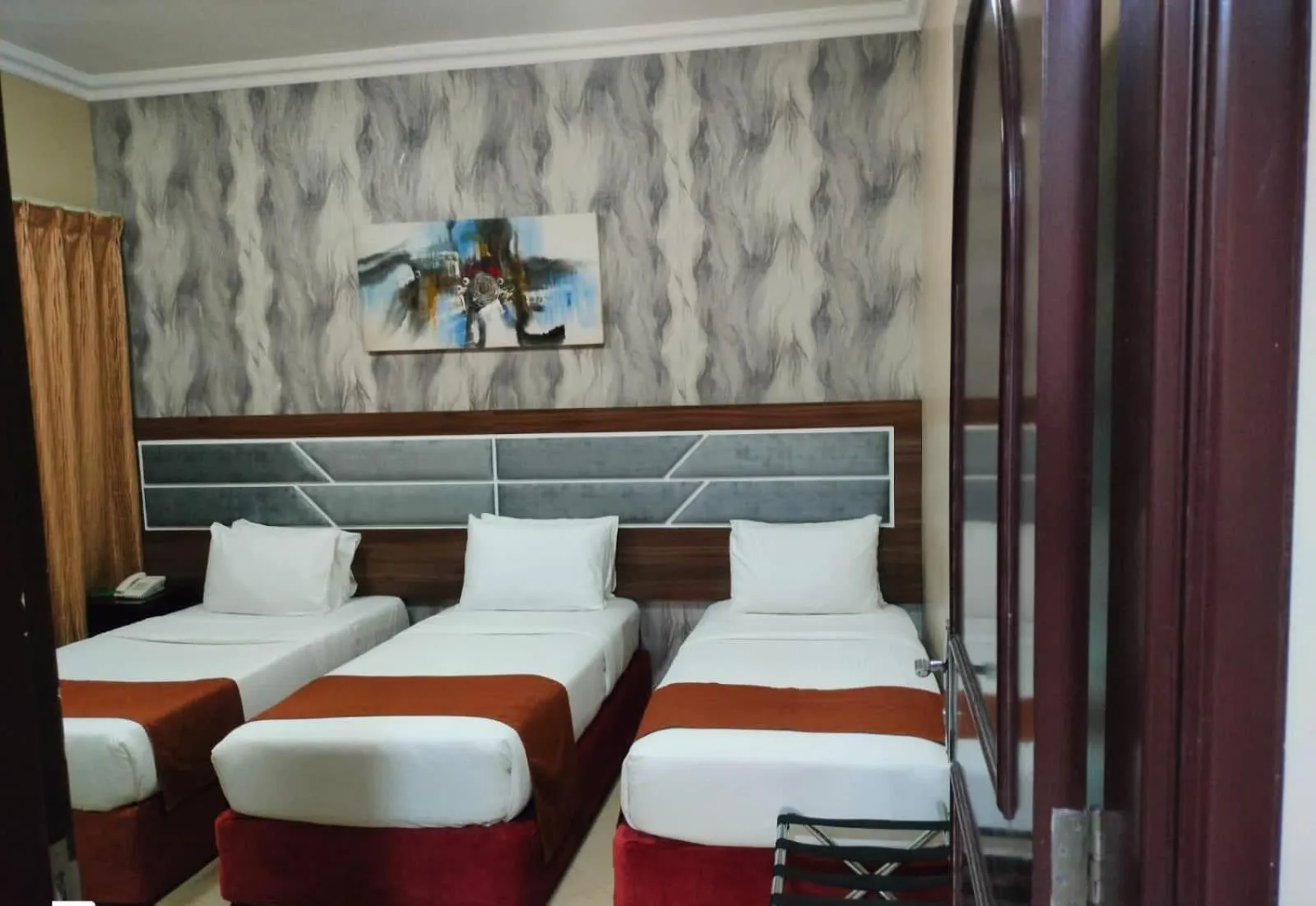 Bedroom, Bed in Emirates Stars Hotel Apartments Sharjah