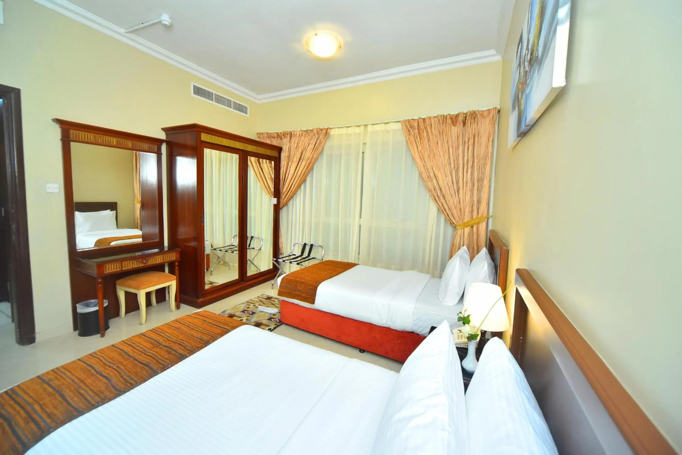 Bedroom, Bed in Emirates Stars Hotel Apartments Sharjah