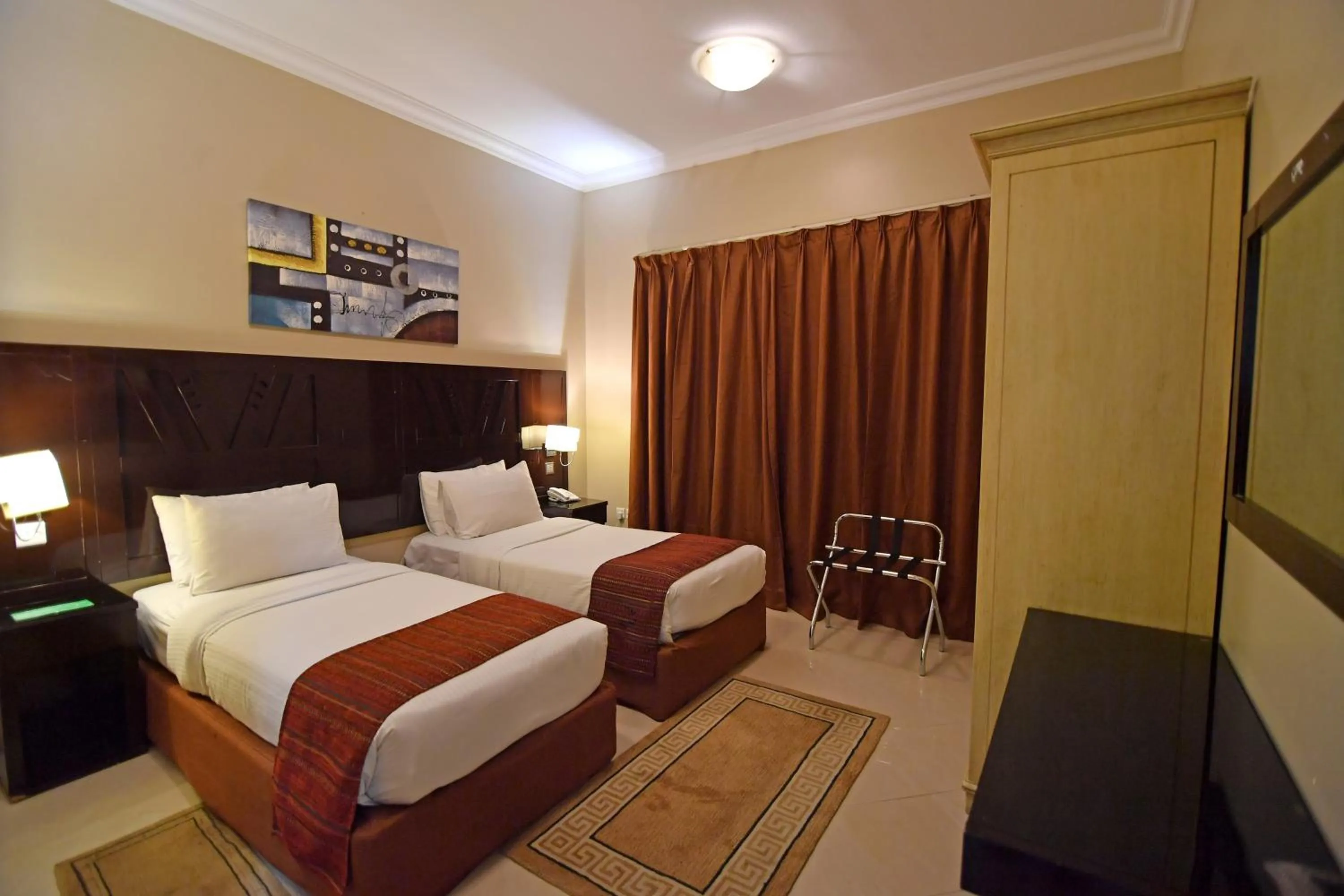 Bedroom, Bed in Emirates Stars Hotel Apartments Sharjah
