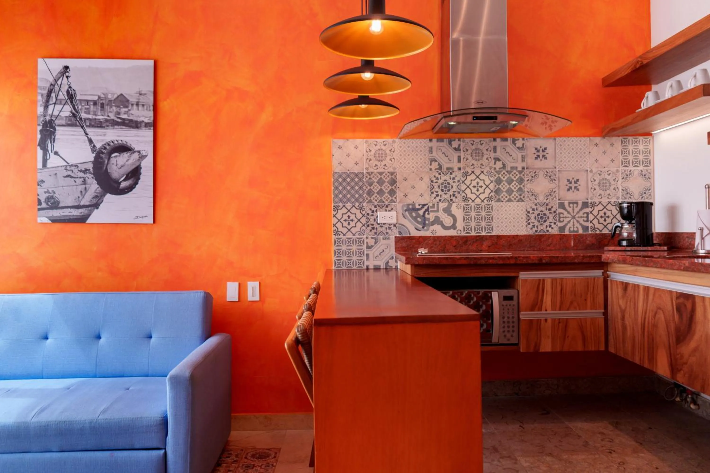 Dining area in Ganem Suites Cartagena