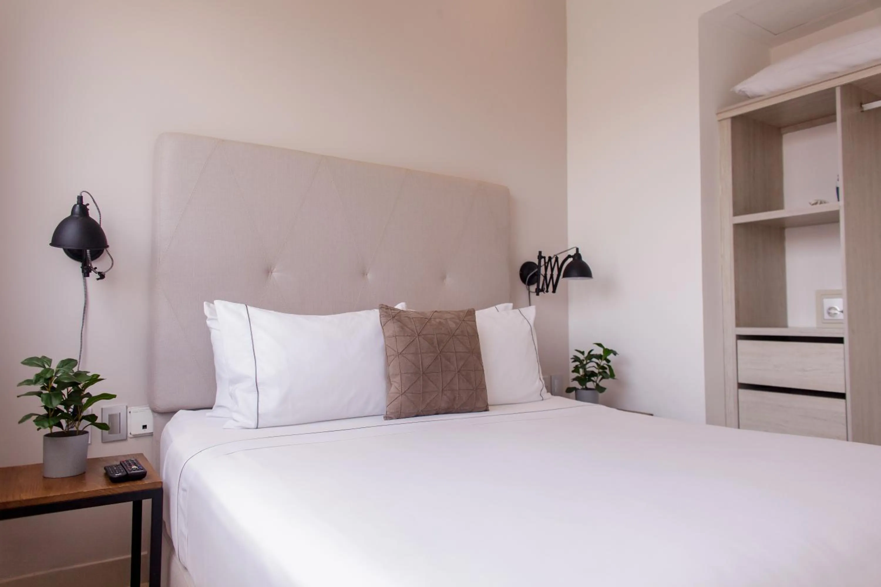 Bed in Ganem Suites Cartagena