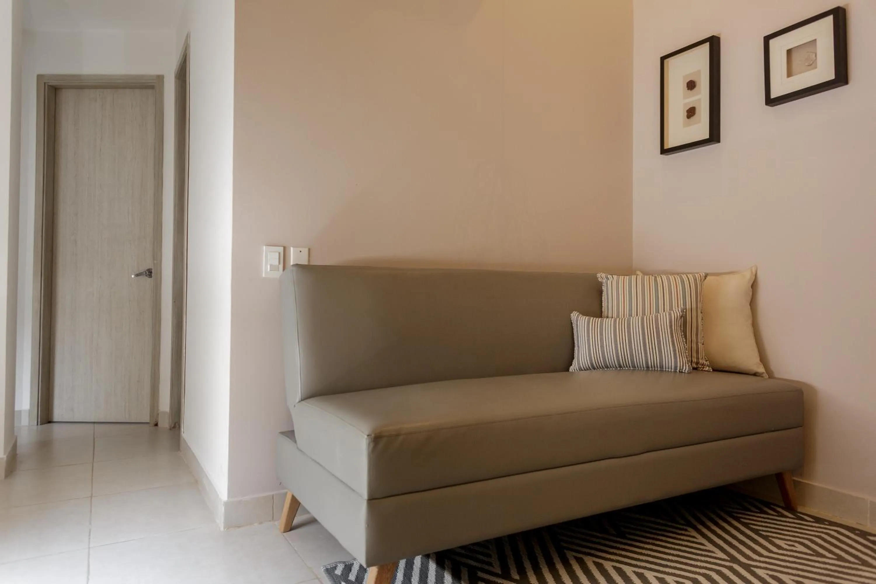 Living room in Ganem Suites Cartagena