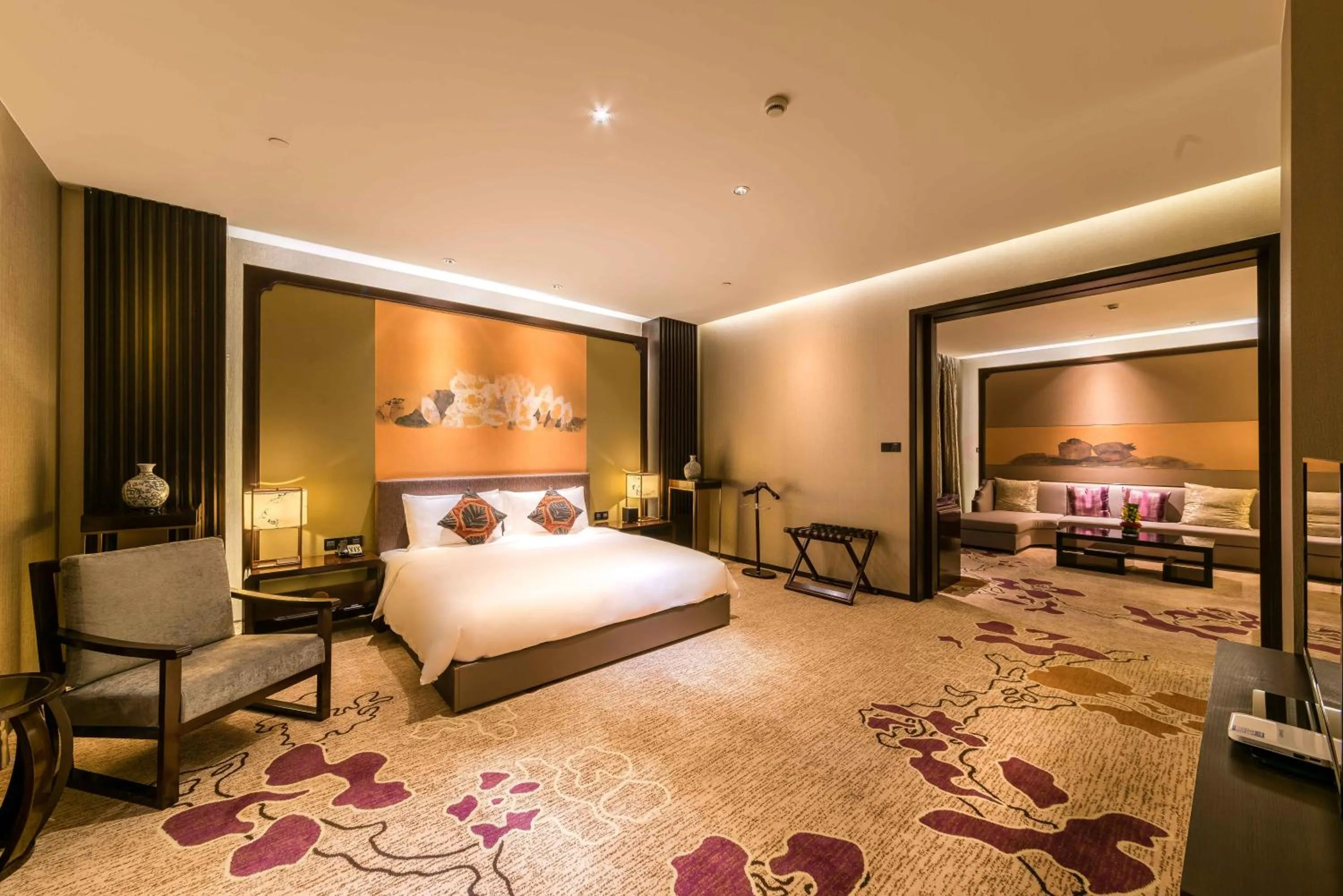 Bedroom in CITIC Pacific Zhujiajiao Jin Jiang Hotel