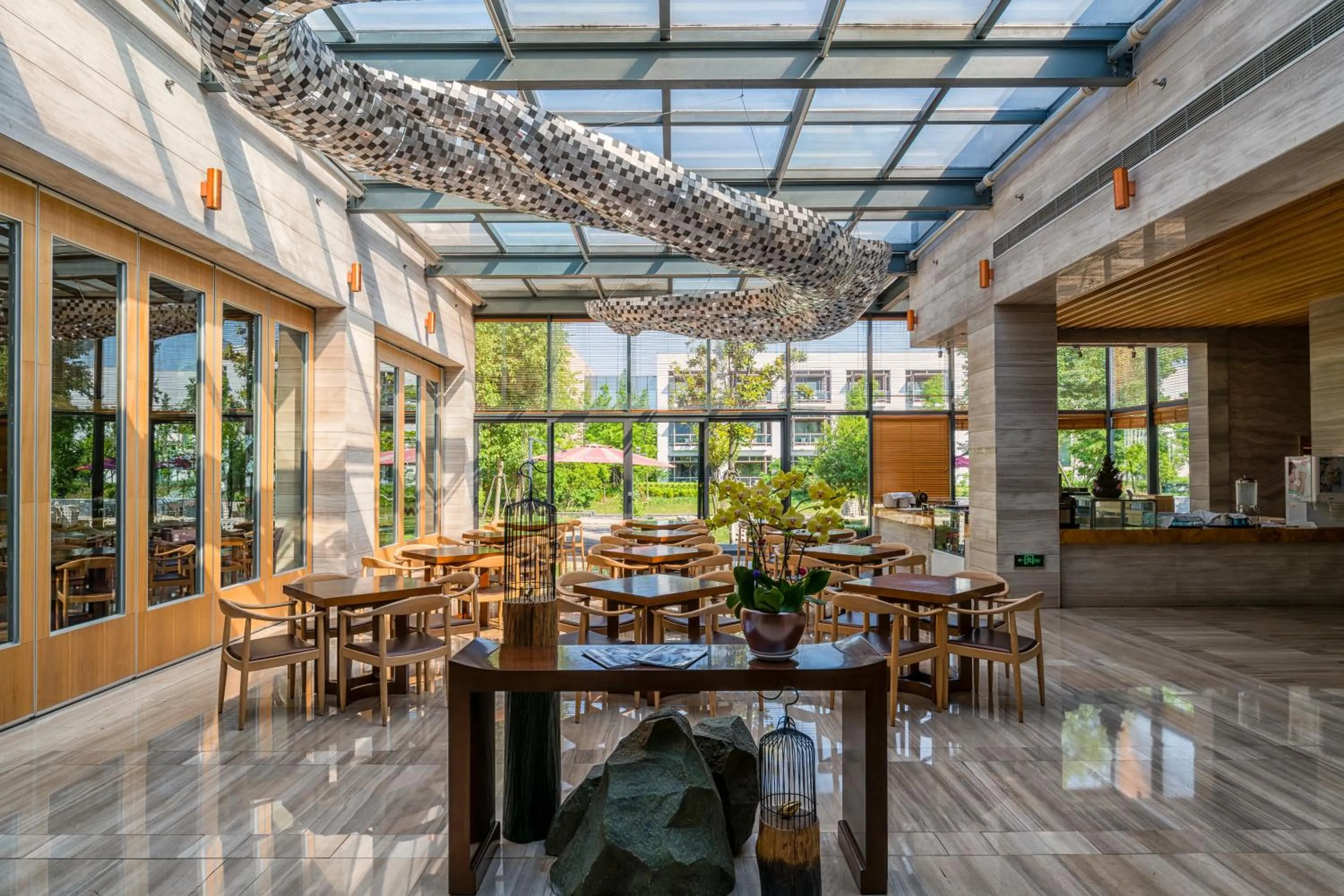 Breakfast in CITIC Pacific Zhujiajiao Jin Jiang Hotel