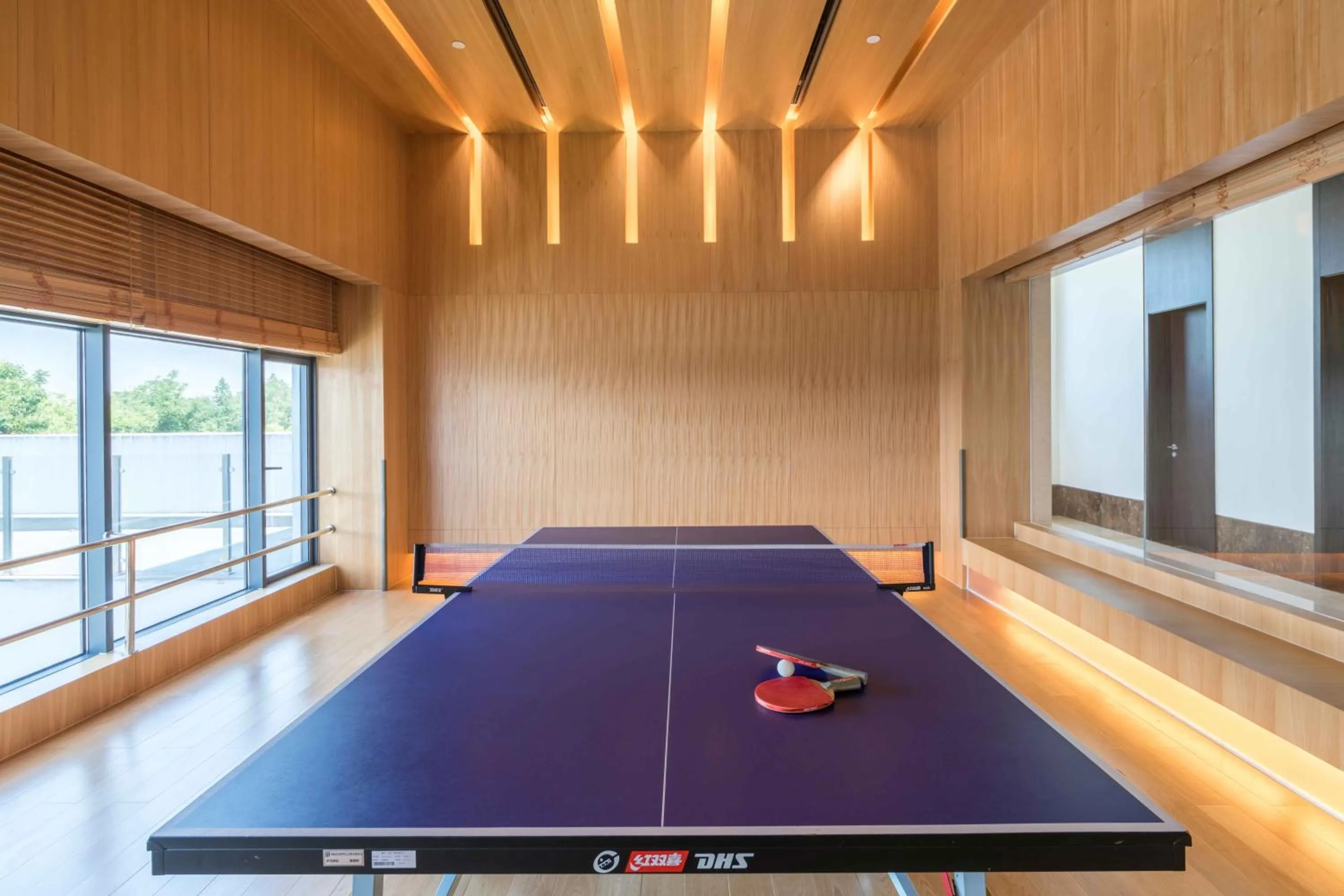 Table tennis in CITIC Pacific Zhujiajiao Jin Jiang Hotel