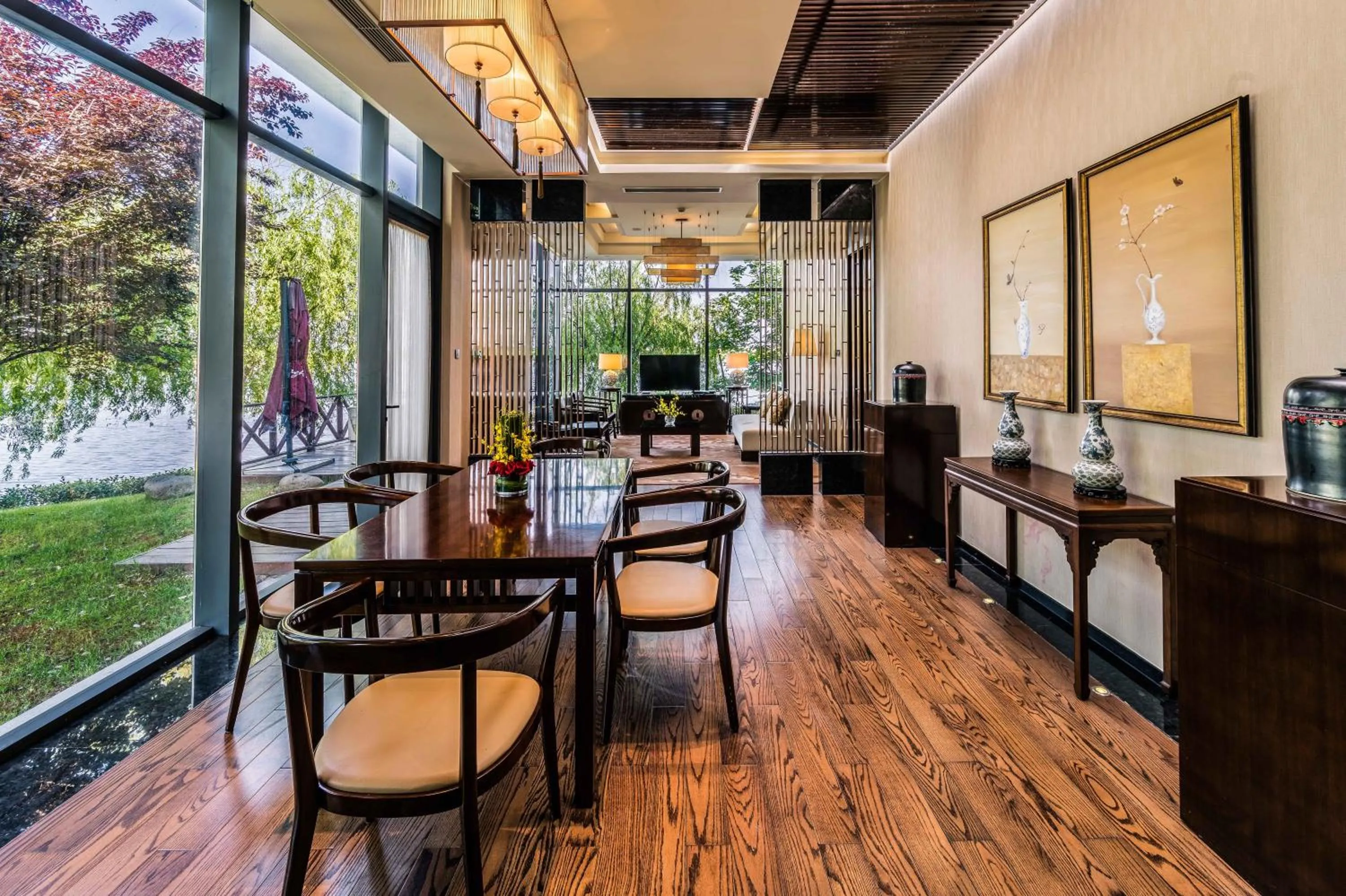 Living room in CITIC Pacific Zhujiajiao Jin Jiang Hotel