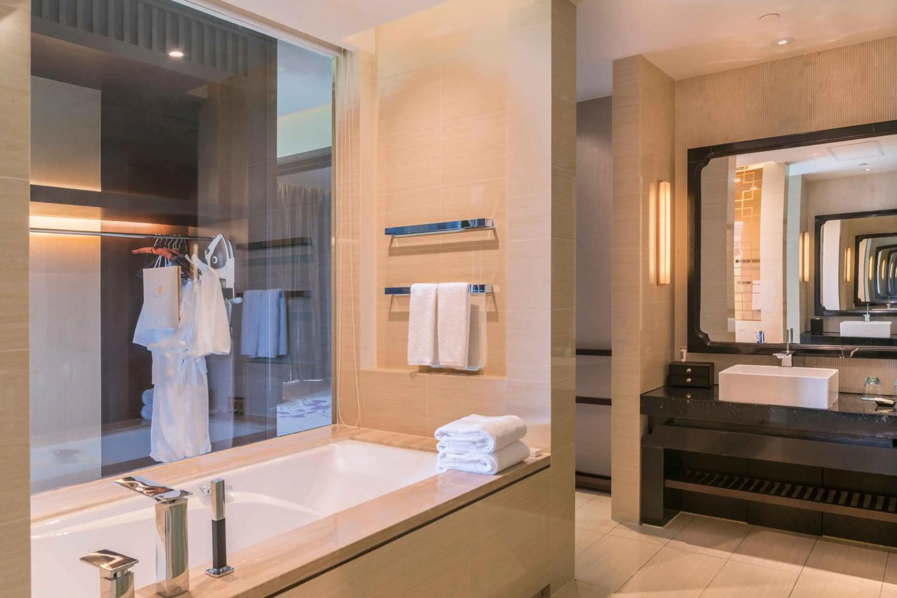 Bathroom in CITIC Pacific Zhujiajiao Jin Jiang Hotel