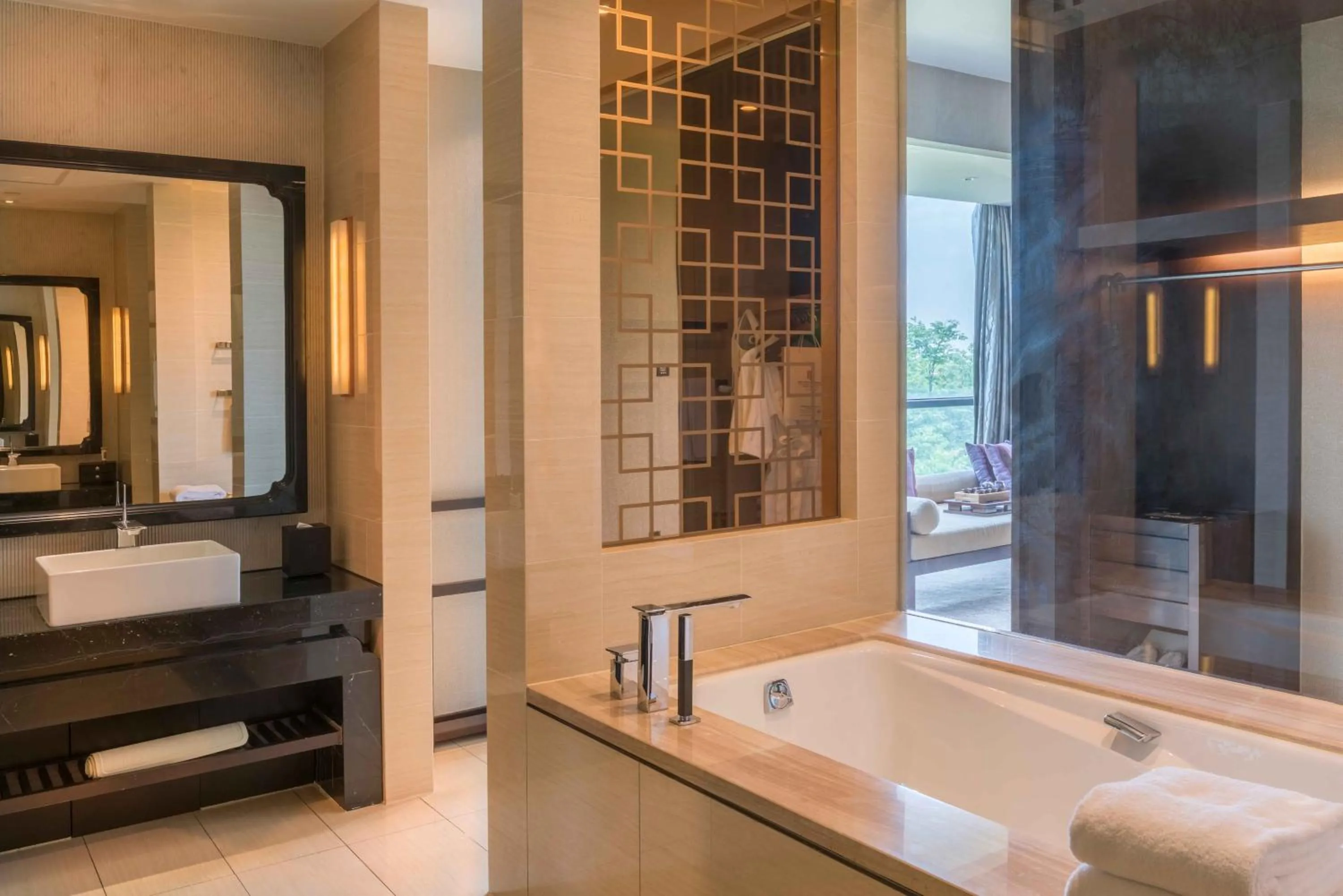 Bathroom in CITIC Pacific Zhujiajiao Jin Jiang Hotel