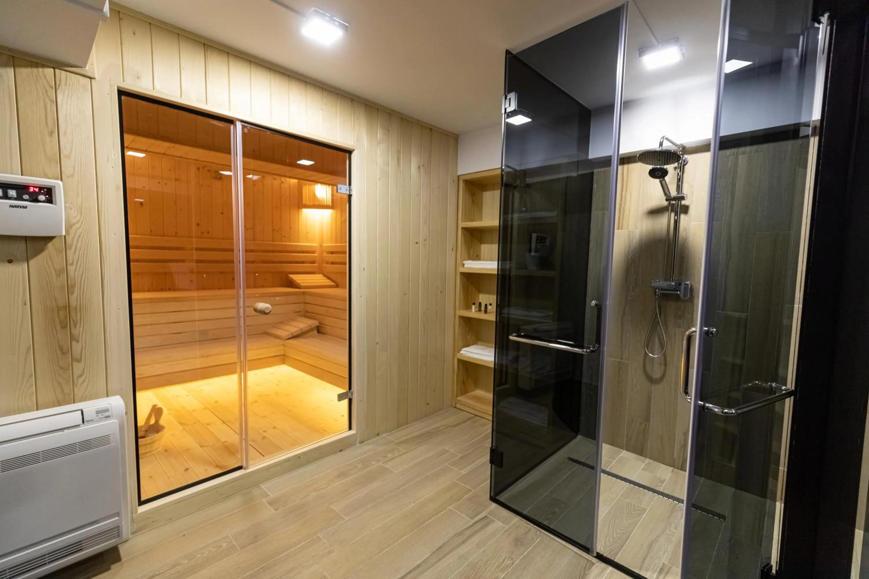 Sauna in Ames Hotel & SPA