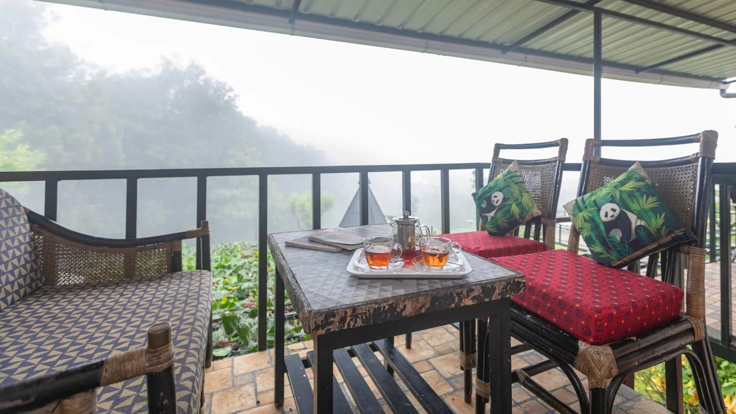 Natural landscape in De Rock Jungle Living Resort