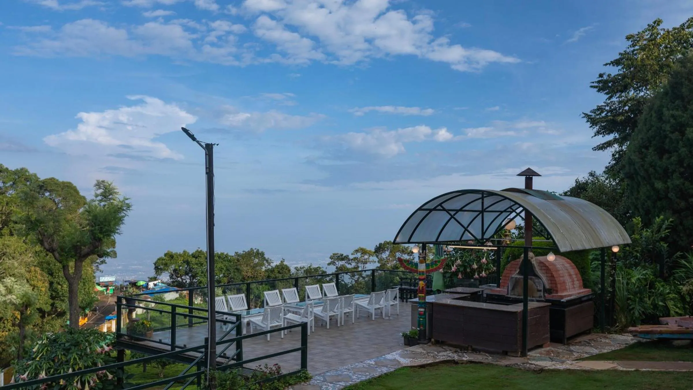 Natural landscape in De Rock Jungle Living Resort