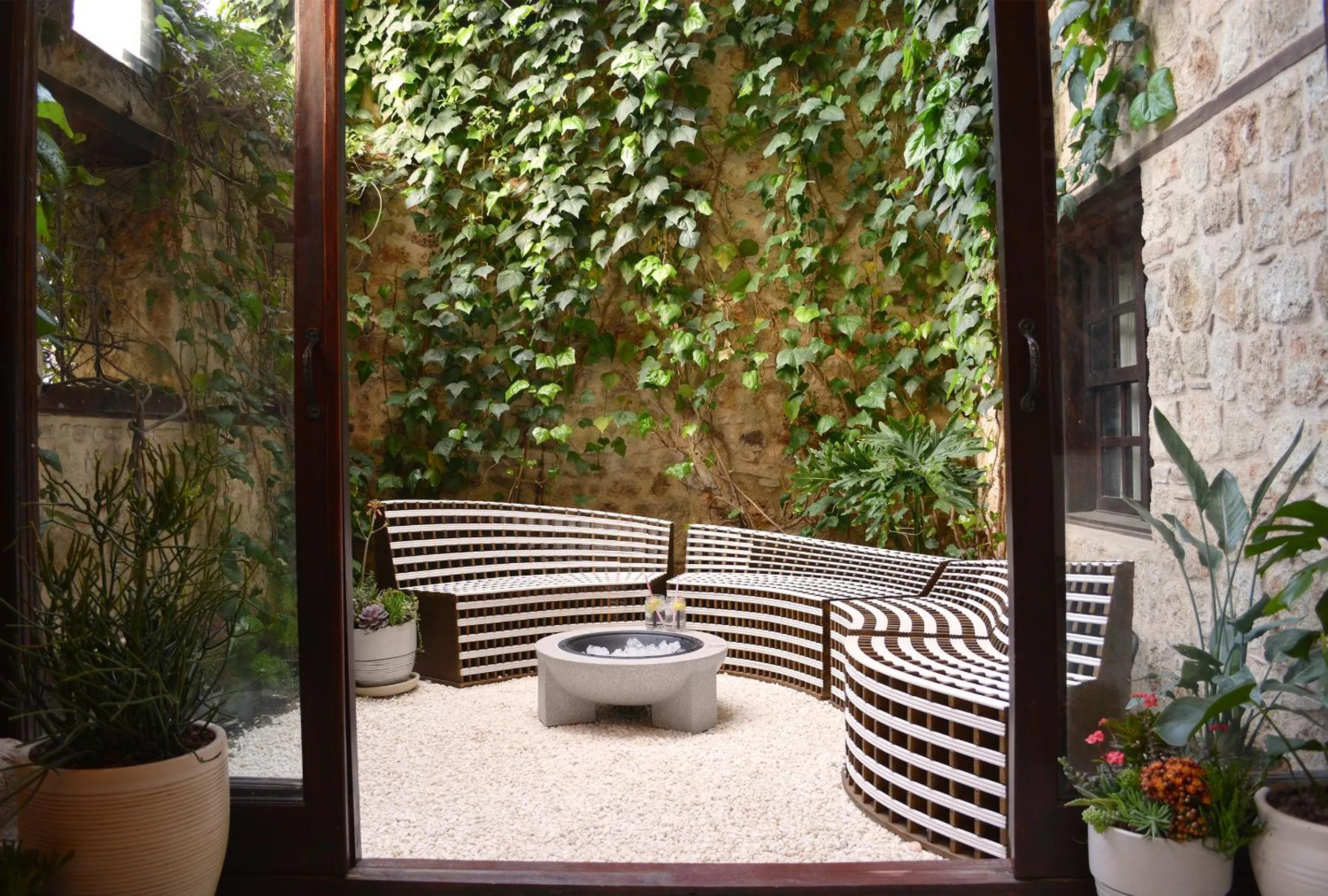 Patio in Hotel Mille Kaleiçi